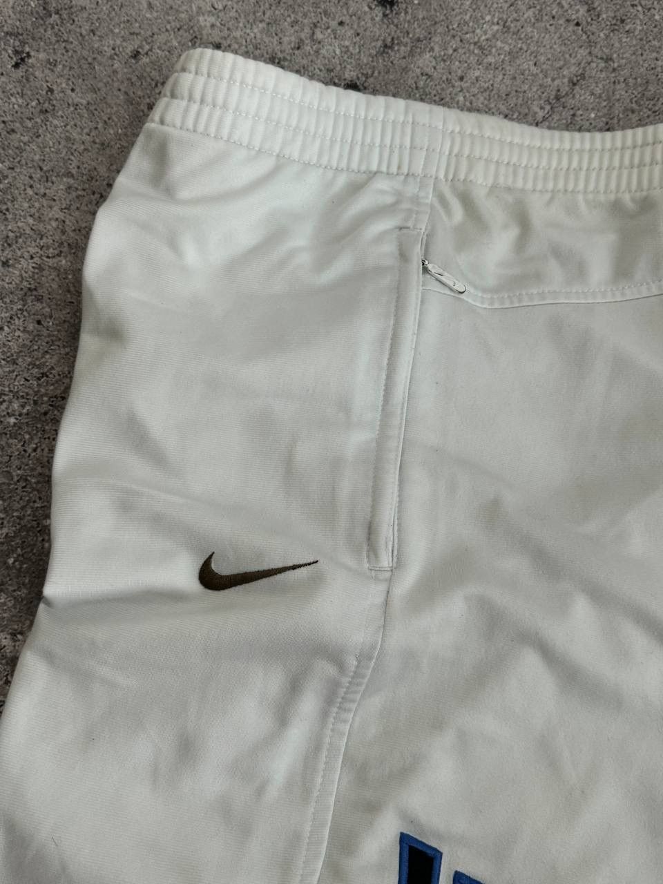 Nike Vintage Nike big swoosh Y2K white baggy pants Size US 30 / EU 46 - 6 Thumbnail