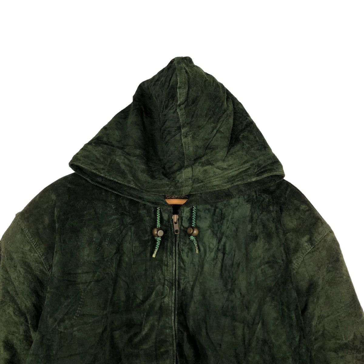 Genuine Leather VINTAGE GENUINE BOMBER JACKET GEMBONY MINK FUR LINING Size US M / EU 48-50 / 2 - 2 Thumbnail