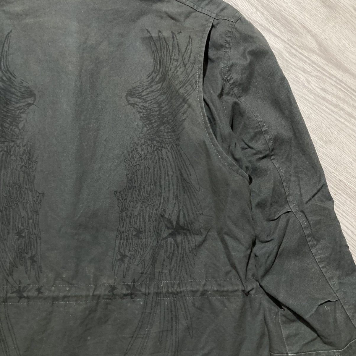 Japanese Brand 2000s Codes Combine Poem Parka Military Jacket Green Punk Size US M / EU 48-50 / 2 - 18 Thumbnail