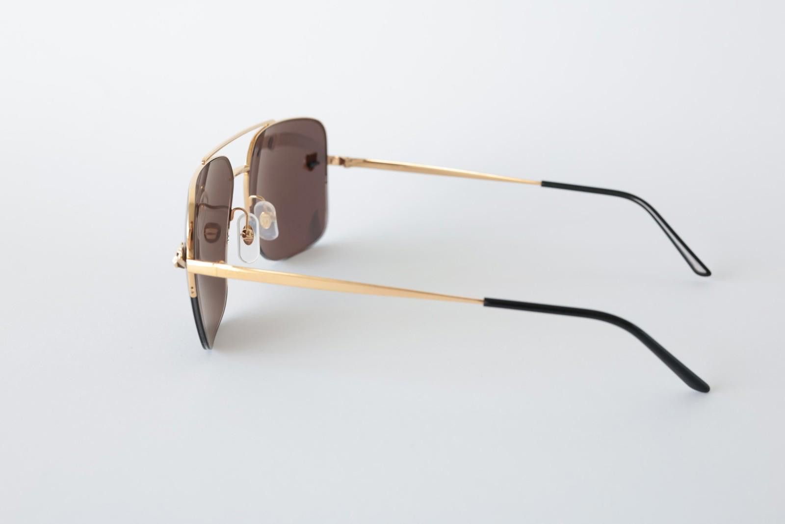 Cartier New Cartier eyewear optical sunglasses CT0244S 001 gold grey Size ONE SIZE - 3 Thumbnail