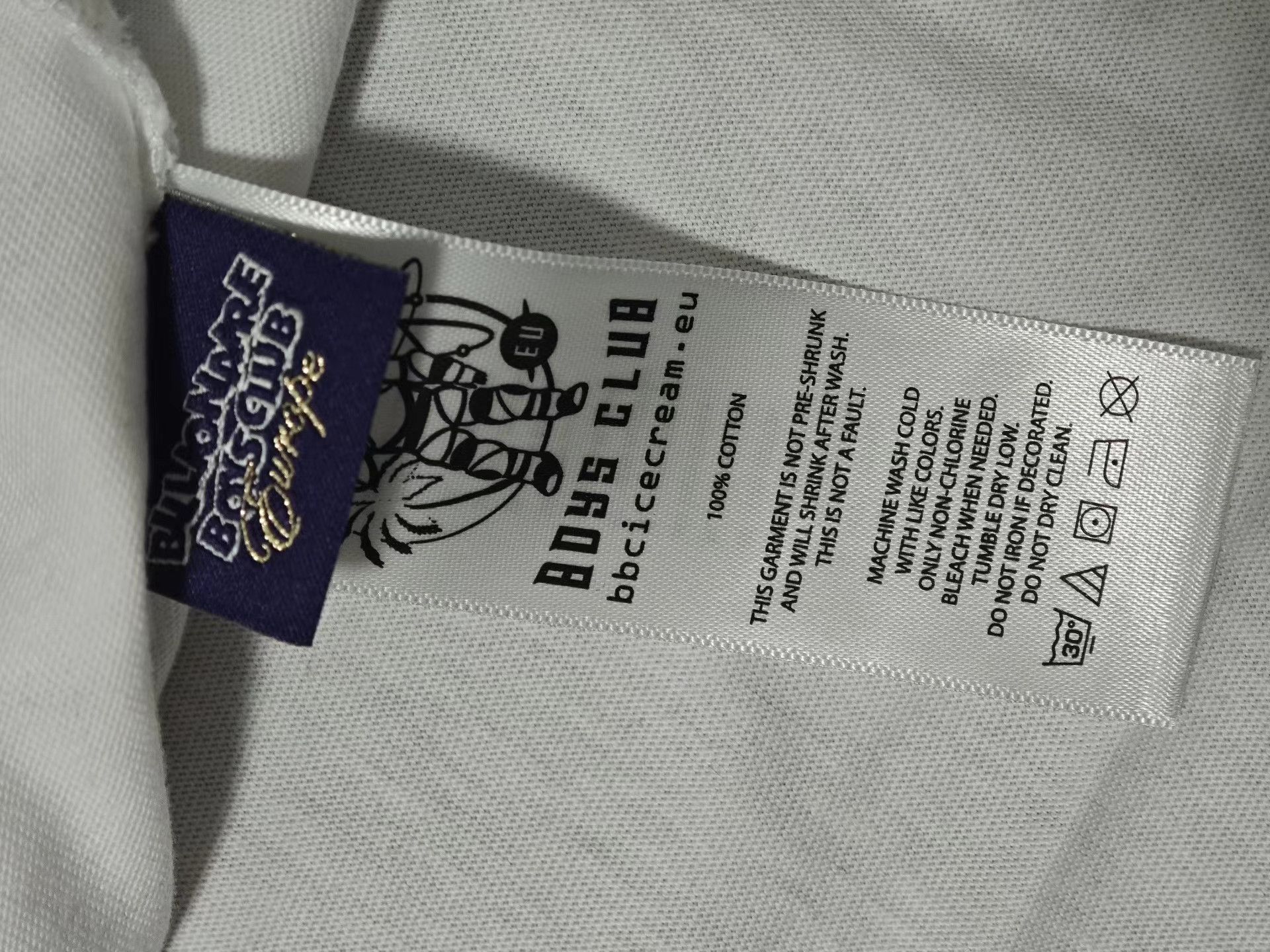 Billionaire Boys Club Billionaire Boys Club new model short-sleeve t-shirt Size US XL / EU 56 / 4 - 4 Thumbnail