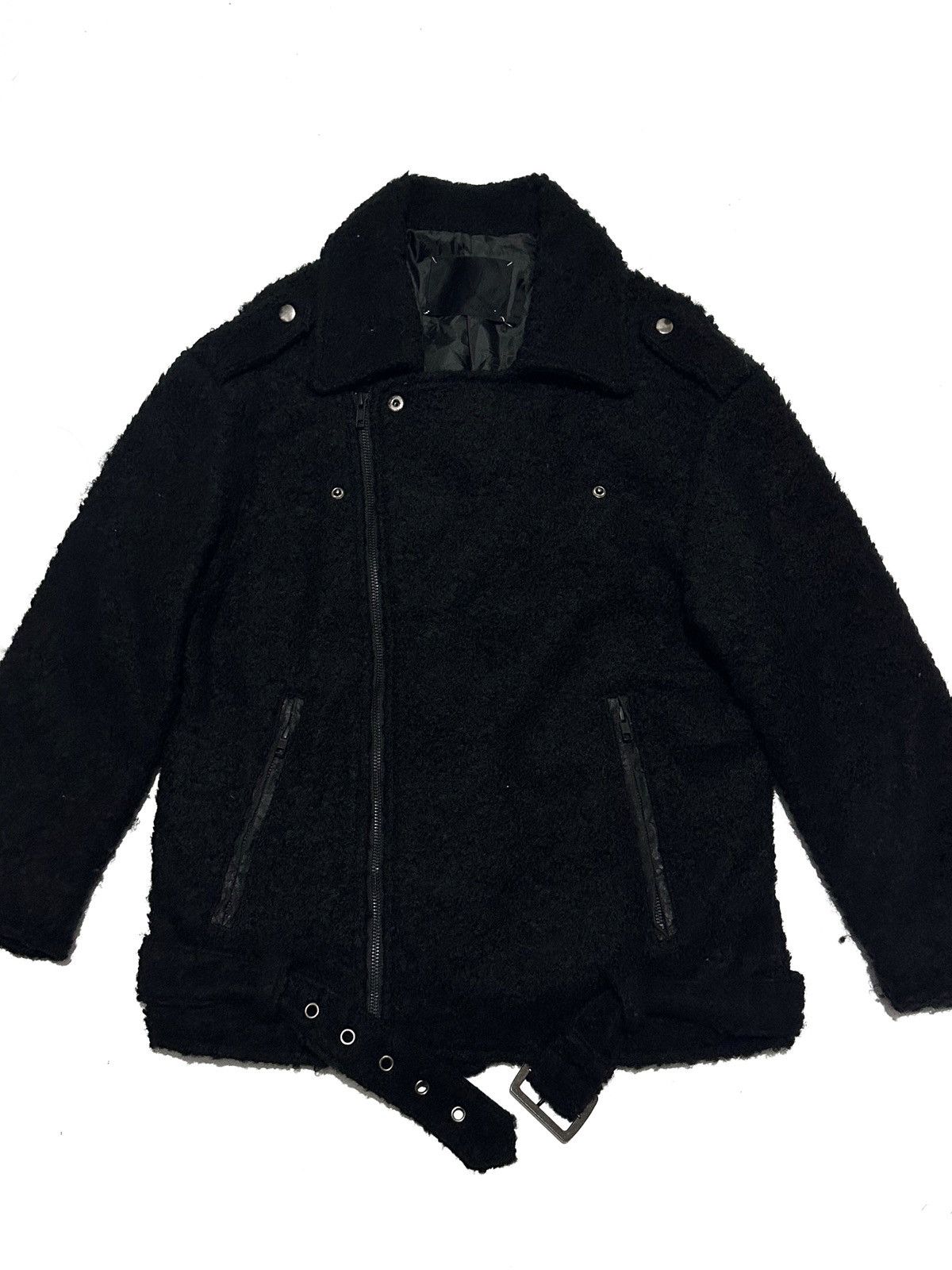 14th Addiction × KMRii × Yasuyuki Ishii Asymetrical Jeanasis Wool Jacket Size US M / EU 48-50 / 2 - 2 Thumbnail