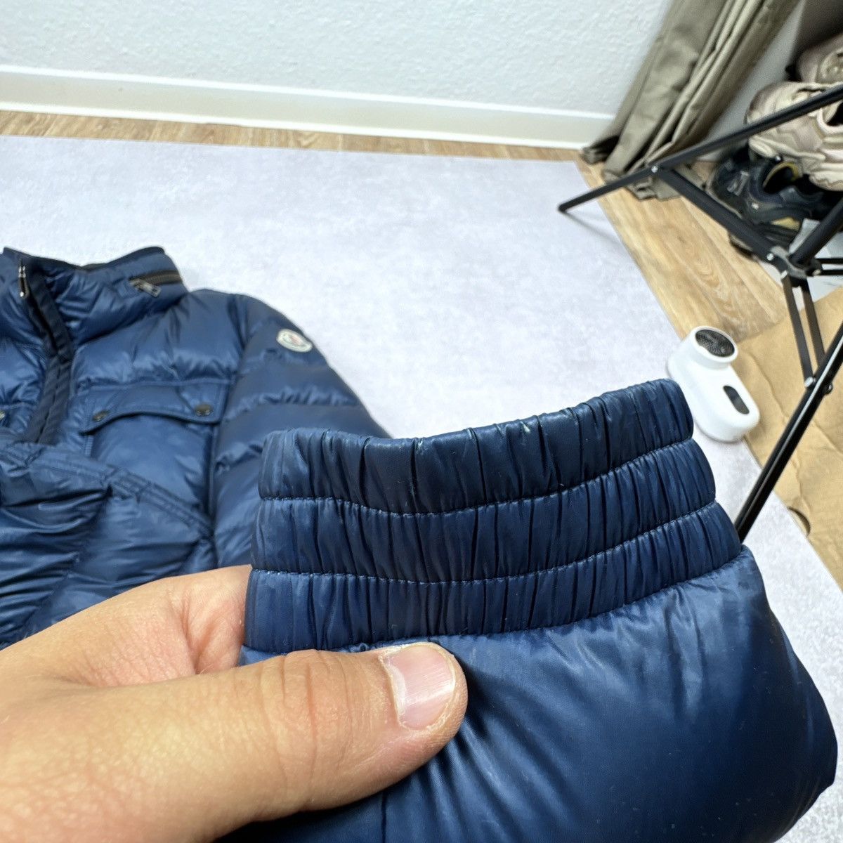 Moncler Men`s Moncler Norbert Blue Nylon Puffer Jacker Size 5 / L-XL Size US L / EU 52-54 / 3 - 23 Thumbnail