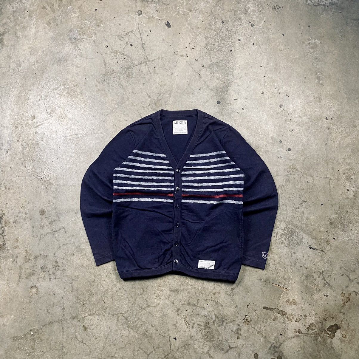 Designer × Japanese Brand × Neighborhood Luker by Neighbourhood Navajo Native Cardigan Sweater Size US S / EU 44-46 / 1 - 1 Thumbnail