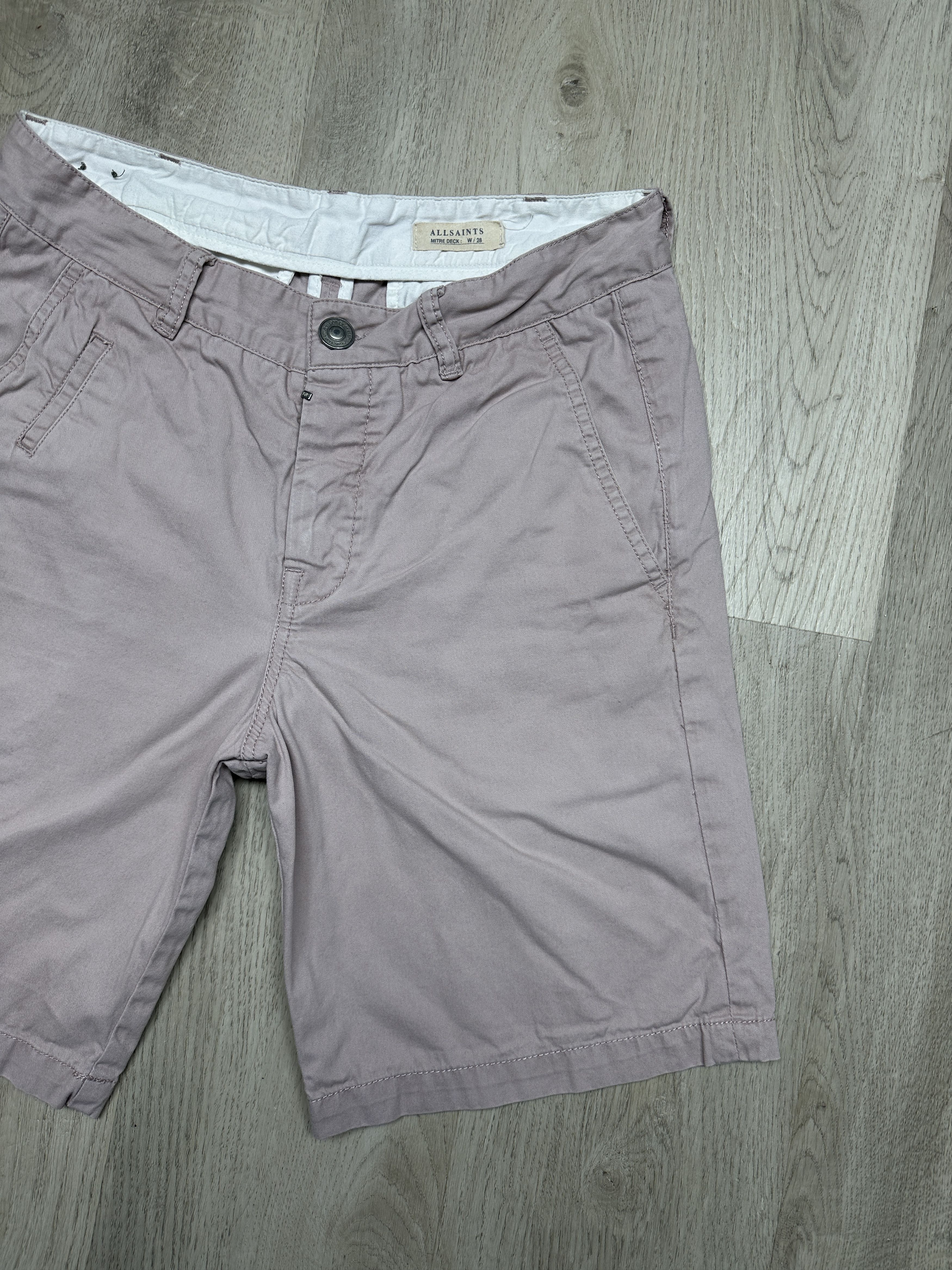 Allsaints Allsaints Mens Mitre Lumen Chino Shorts Size US 28 / EU 44 - 2 Thumbnail