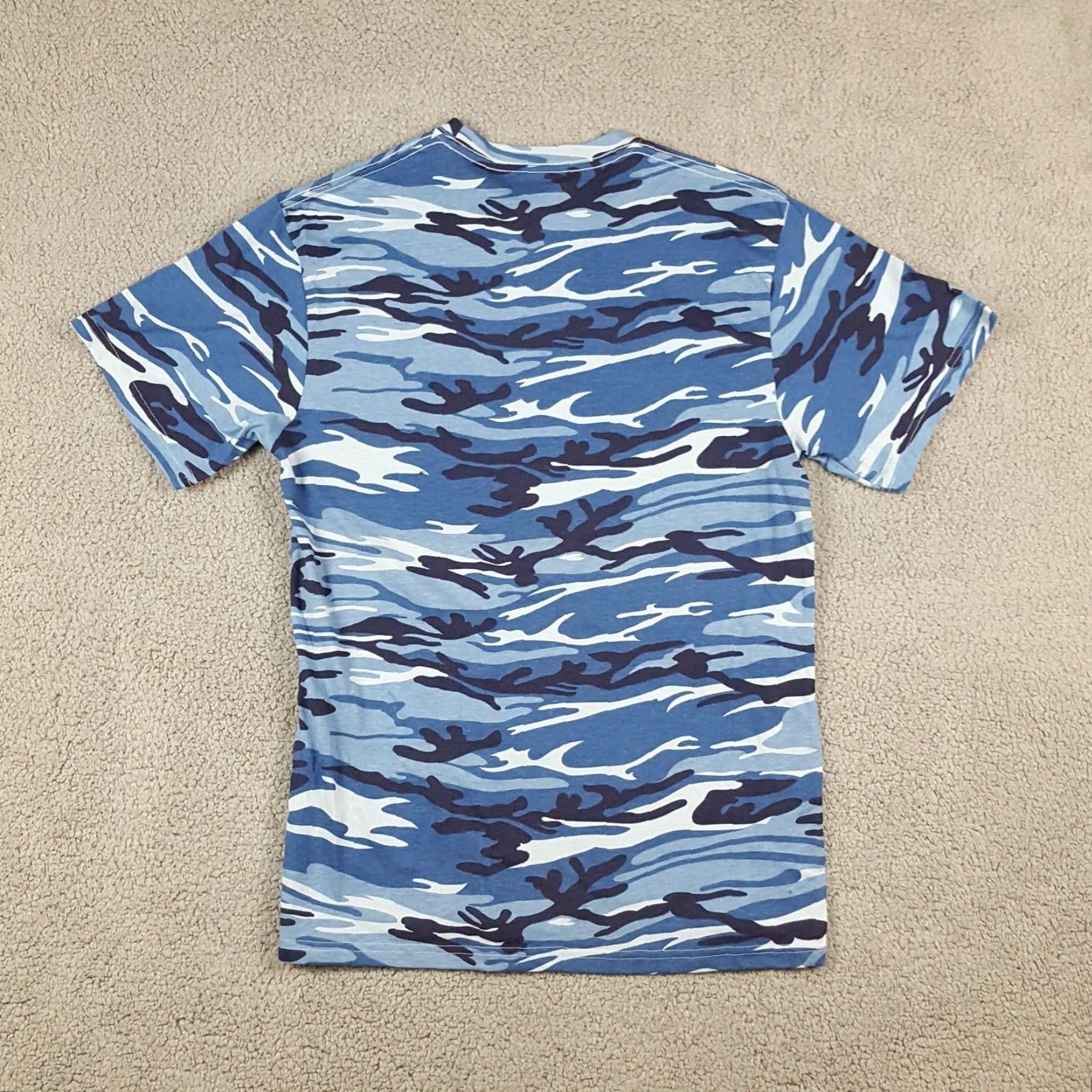 Vintage VINTAGE Graphite Men's T-Shirt S Blue Snow Camo 90s 00s Retro Outdoor Winter Y2K Vintage Size US S / EU 44-46 / 1 - 3 Thumbnail