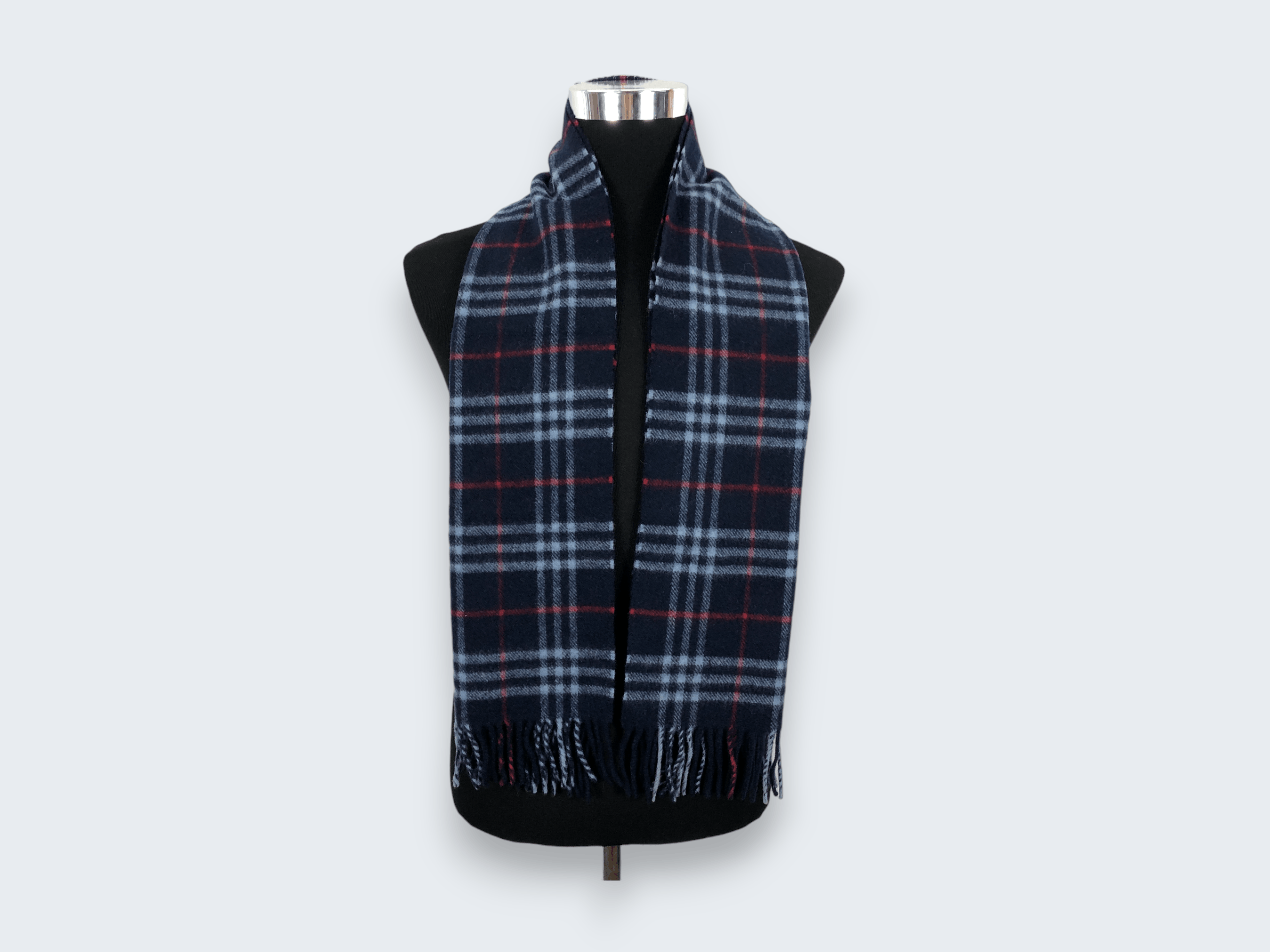 Burberry × Vintage Vintage Burberry Scarf Muffler Size ONE SIZE - 1 Thumbnail