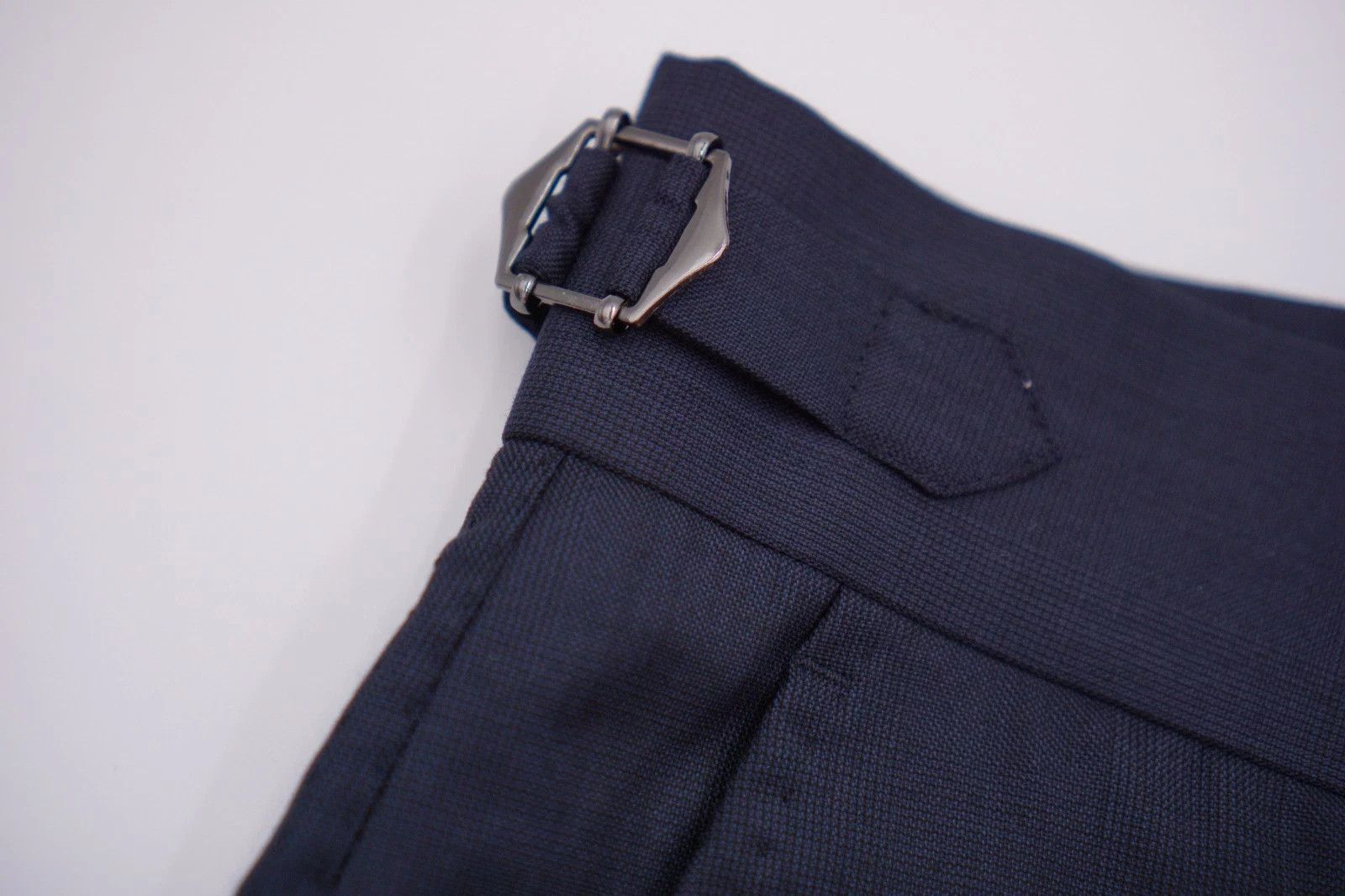 Suitsupply Men Suitsupply Pants Trousers Navy Blue Brescia Wool UK/US46 Size 46R - 5 Thumbnail