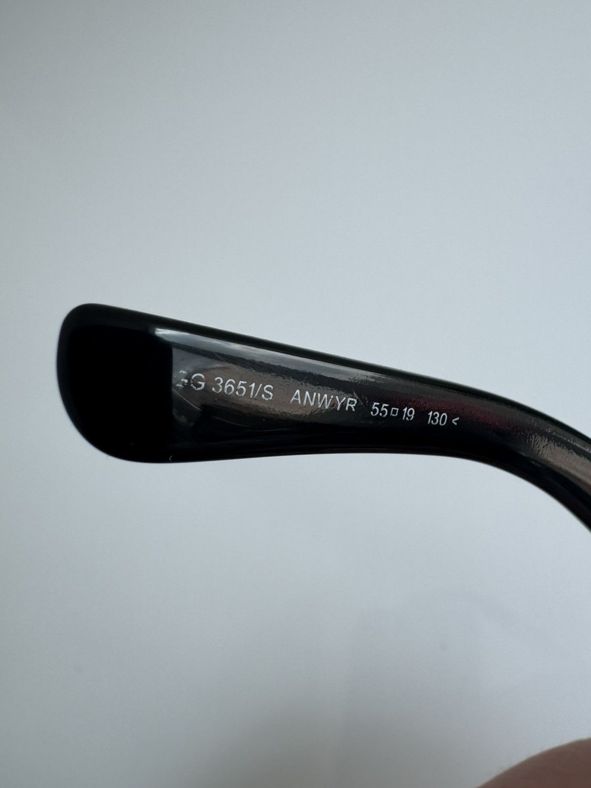 Gucci Gucci Sunglasses GG 3651/S Black Gold Size ONE SIZE - 6 Thumbnail