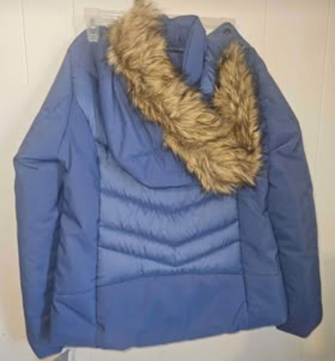 Swissgear NWOT Swiss Tech Blue Hooded Snow Ski Jacket Size Medium Size M / US 6-8 / IT 42-44 - 2 Thumbnail