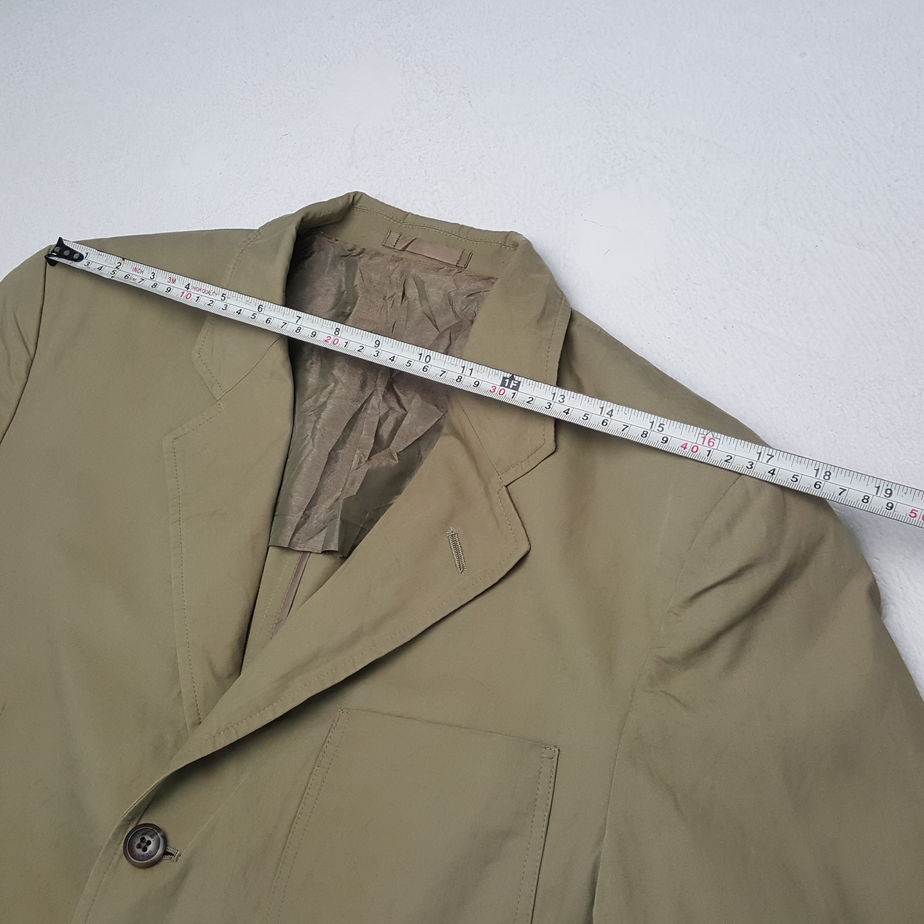 Burberry × Vintage BURBERRY LONDON Fashion Brand Custom Art Blazer Size 36R - 5 Thumbnail