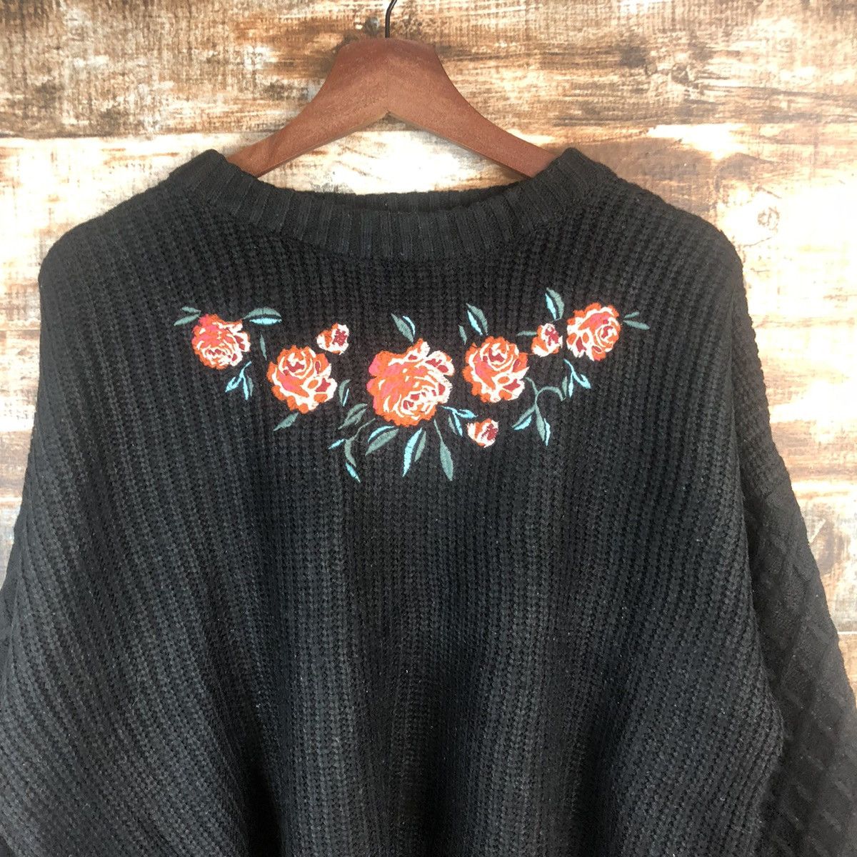 Japanese Brand DL Day Cassin Favor Black Knitwear #C596 Size L / US 10 / IT 46 - 5 Thumbnail