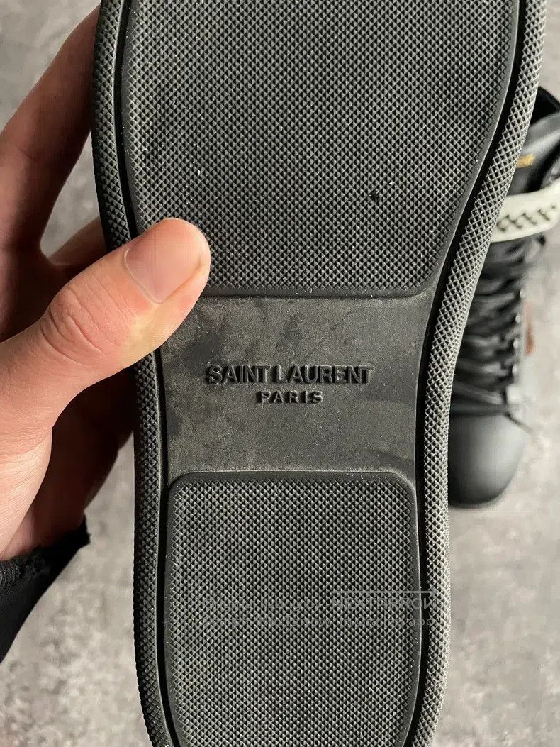 Saint Laurent Paris Saint Laurent Paris Leopard Print Patch Magic Tape Studs S Size US 6.5 / EU 39-40 - 6 Thumbnail