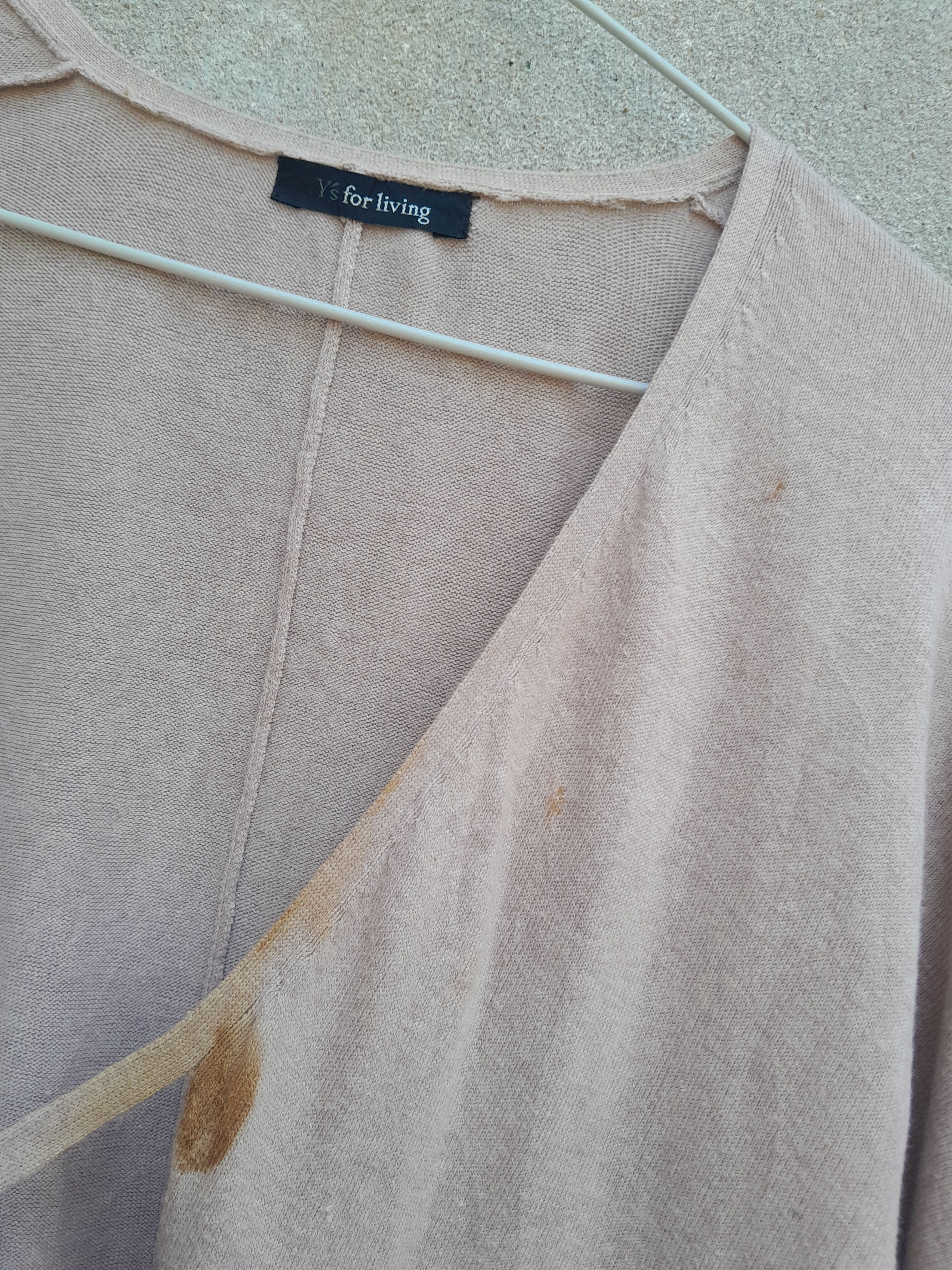 Yohji Yamamoto Y's for living yohji cardigan colorblock cardigan L unisex Size L / US 10 / IT 46 - 4 Thumbnail