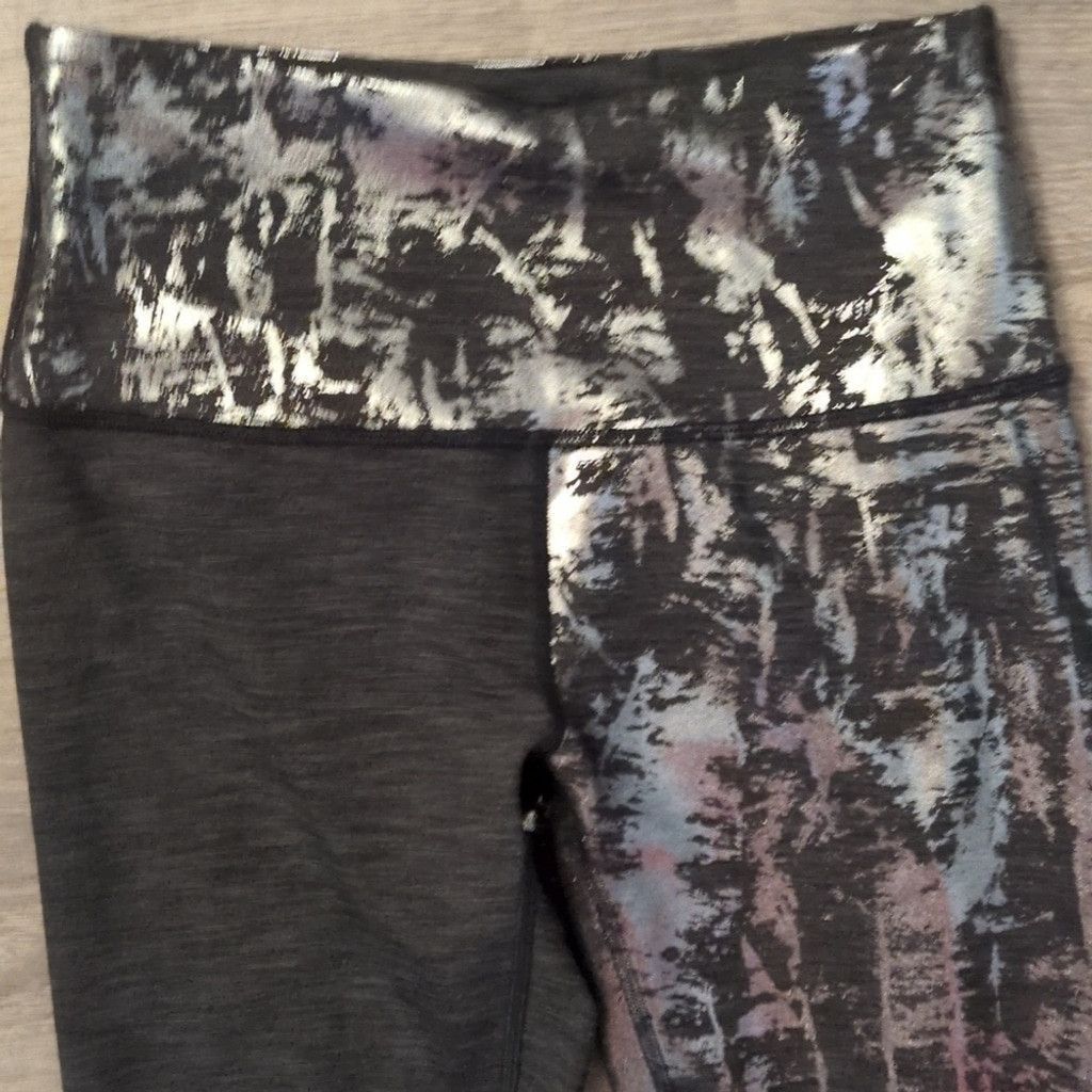 Lululemon Lululemon Wunder Under High-Rise Tight Foil Sz 6 Size 28" / US 6 / IT 42 - 3 Thumbnail