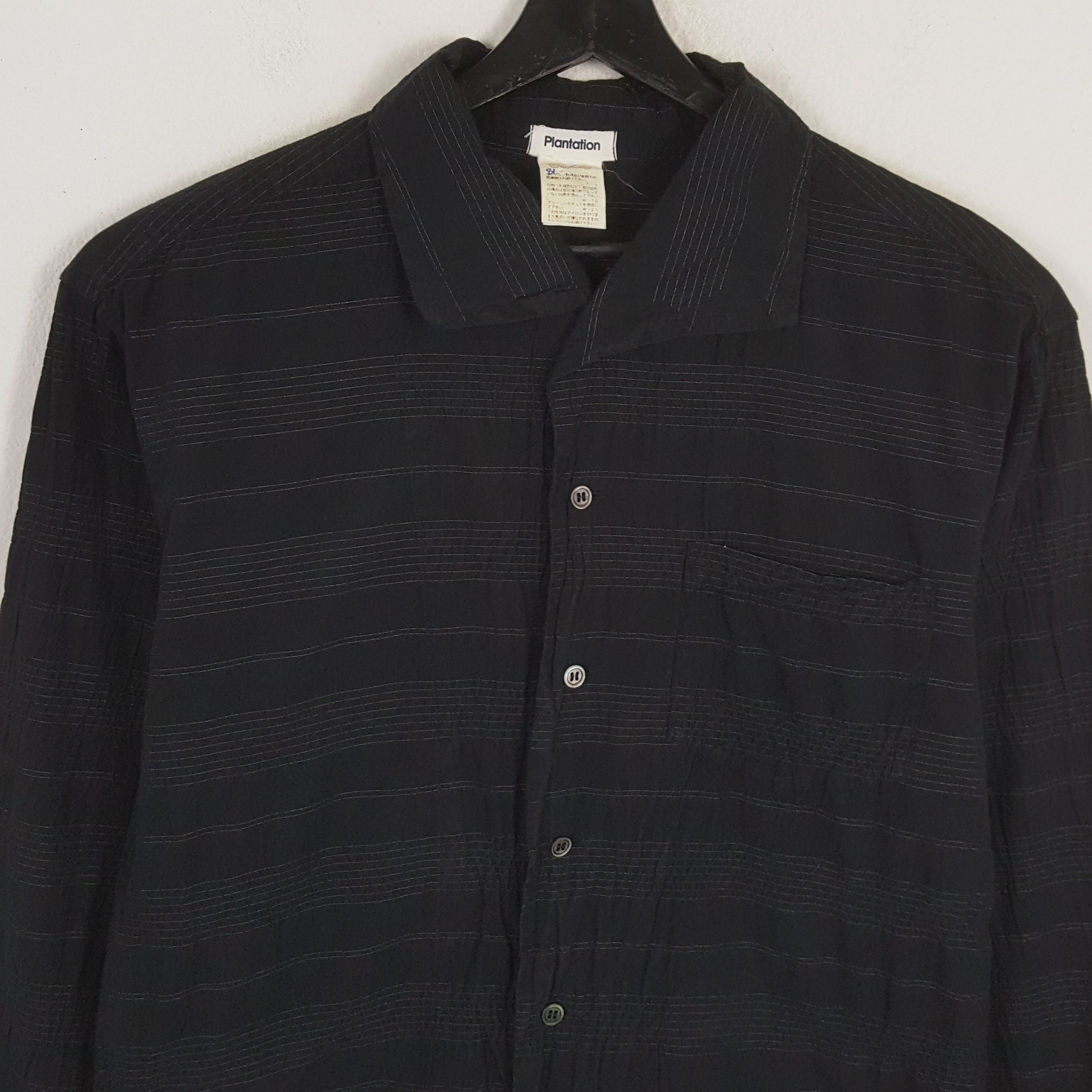 Issey Miyake × Japanese Brand × Vintage PLANTATION by ISSEY MIYAKE Japanese Designer Brand Shirt Size US L / EU 52-54 / 3 - 2 Thumbnail