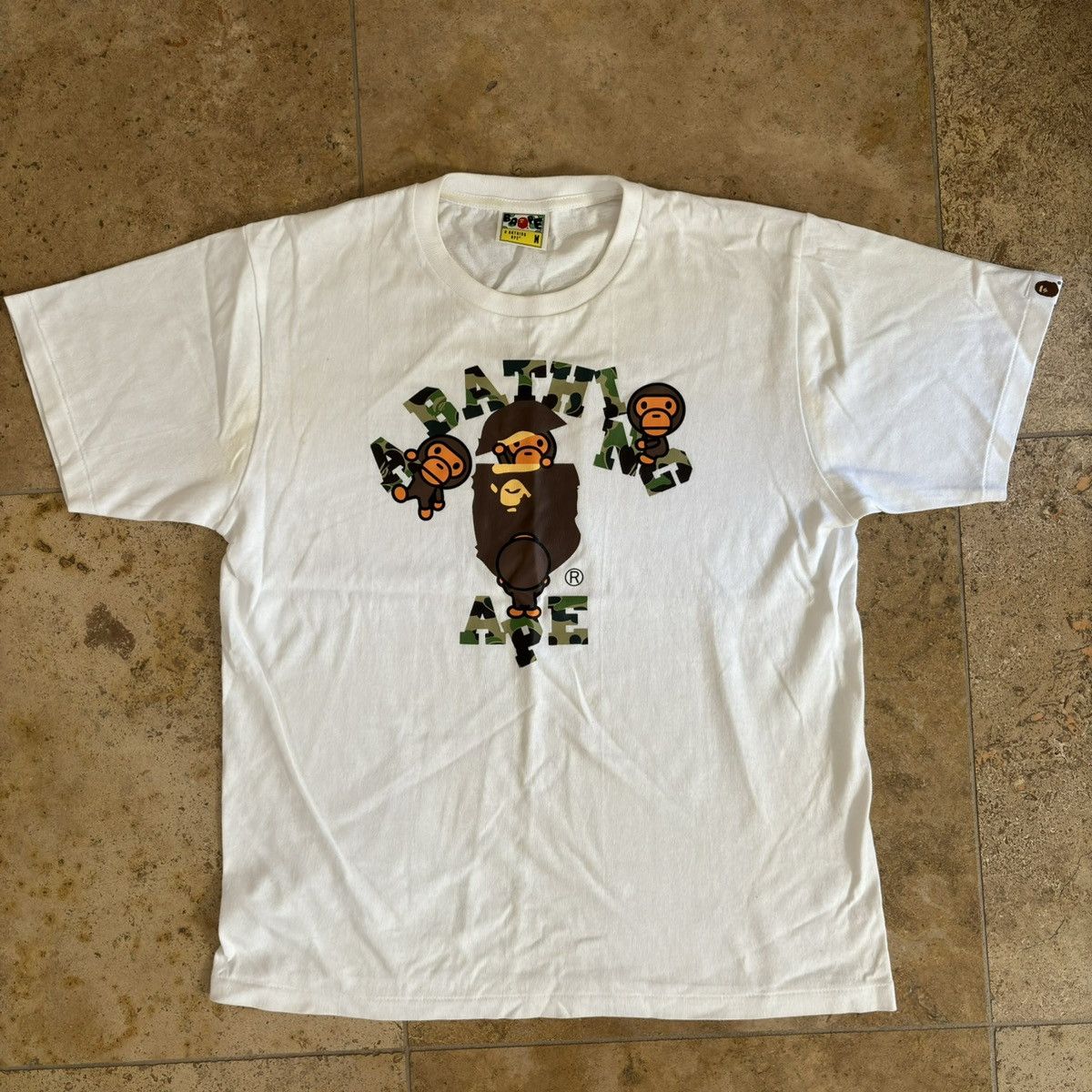 BAPE Baby Milo Japan Tee Black