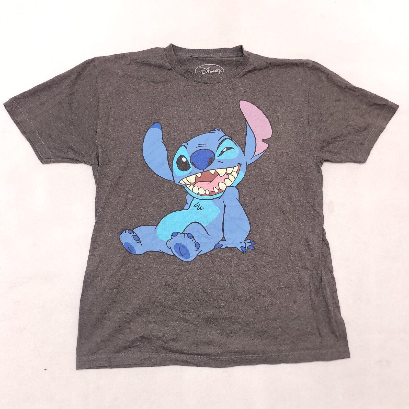 Disney Disney Stitch Pullover Graphic T Shirt Womens Size L Gray Size L / US 10 / IT 46 - 2 Thumbnail