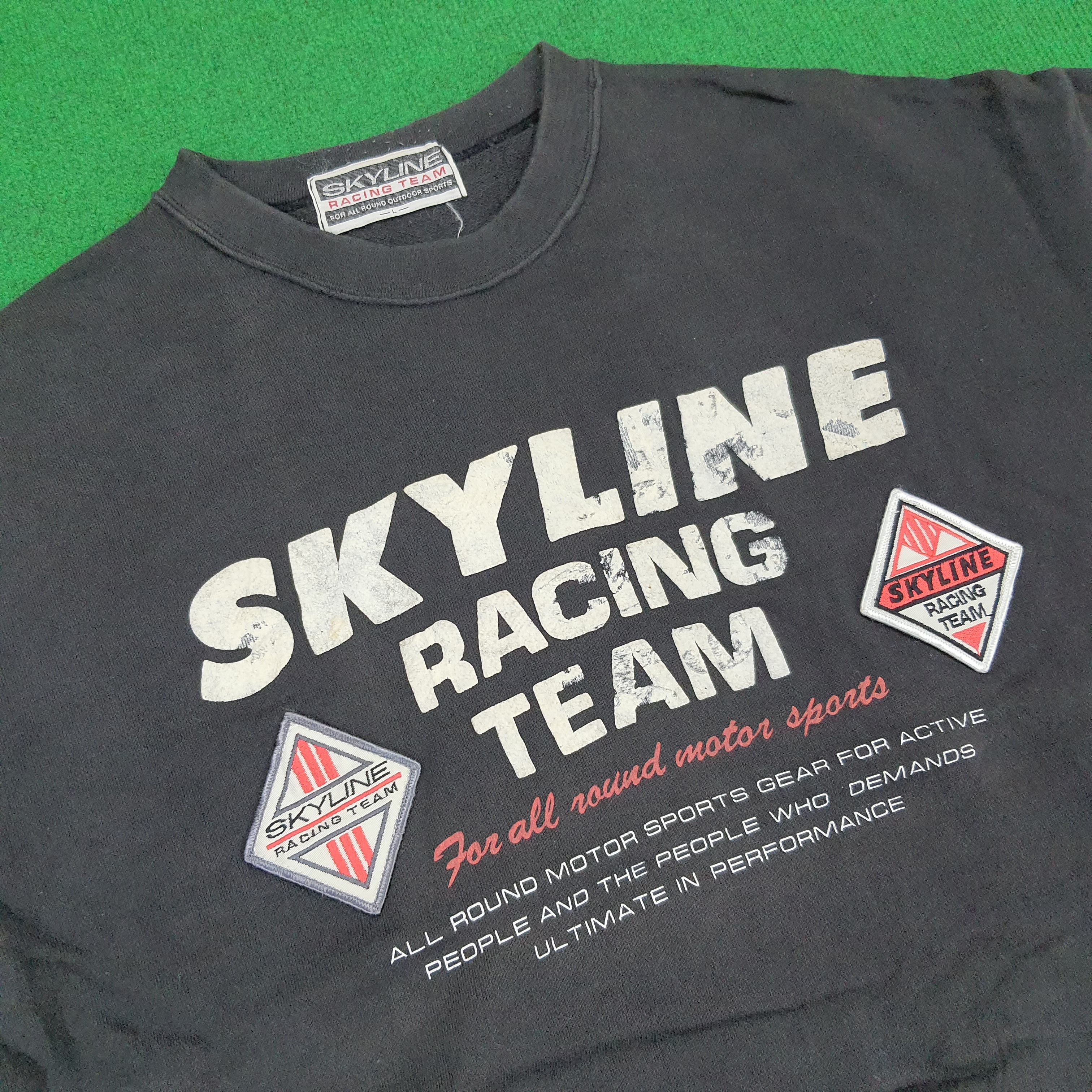 Japanese Brand Vintage Skyline Racing Team Motorsports T-shirt Size US L / EU 52-54 / 3 - 2 Thumbnail