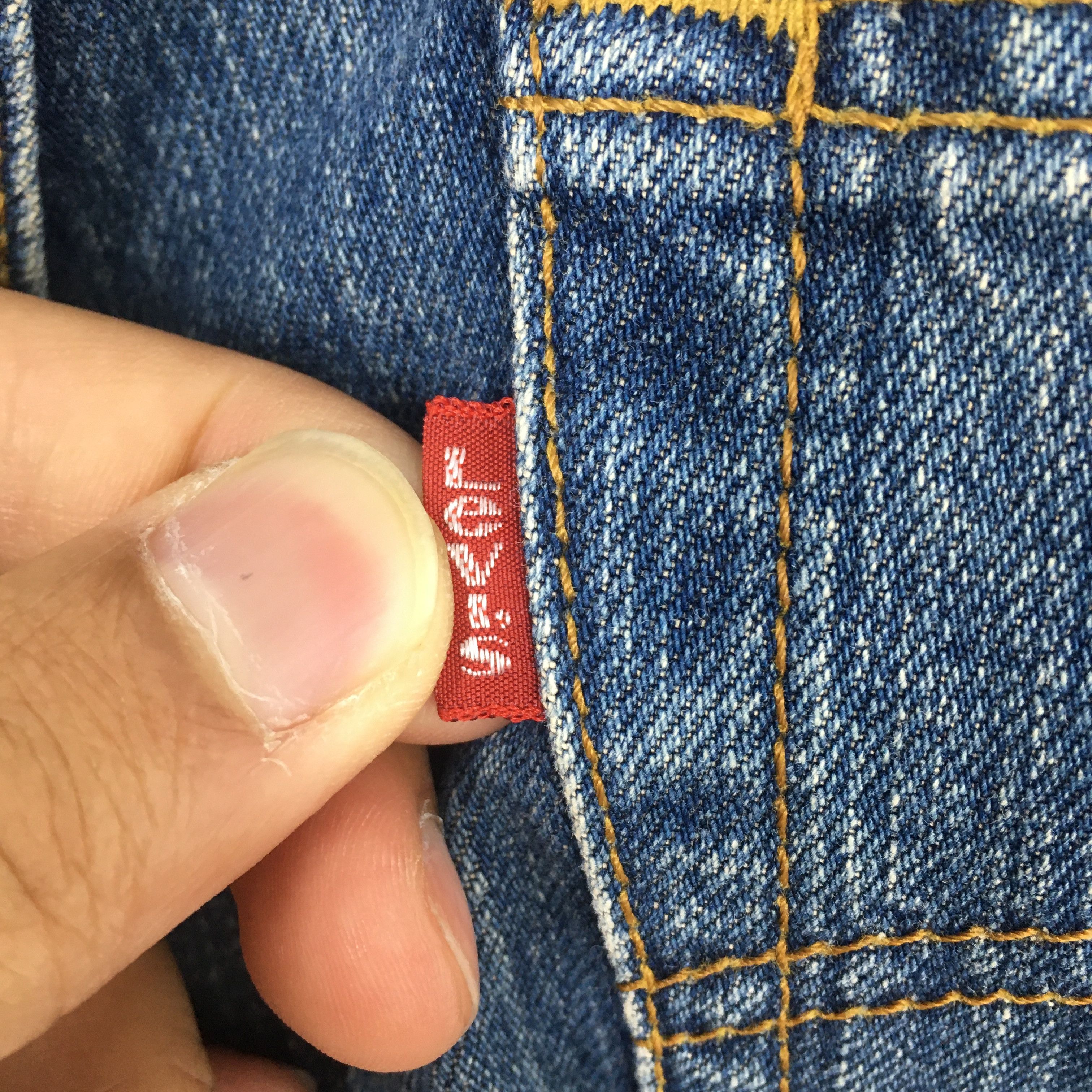 Levi's Size 31x32 Vintage 90s Levi's 512 Stonewash Blue Jeans S2069 Size US 31 - 13 Thumbnail