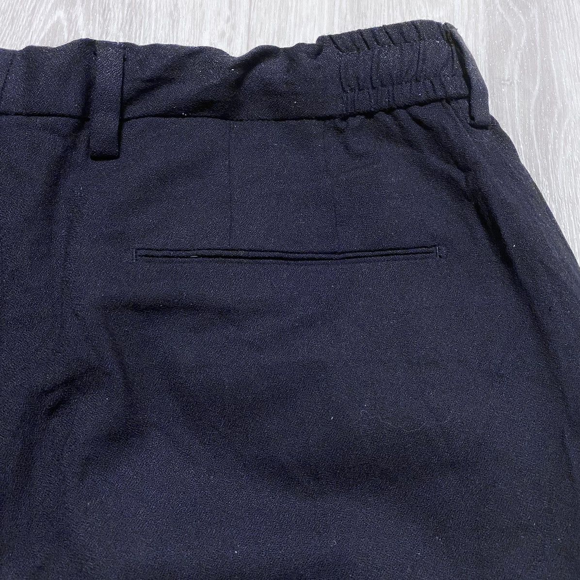 These Glory Days These Glory Days T Ollie Pants Drawstring Black Wool Trouser Size US 32 / EU 48 - 25 Thumbnail