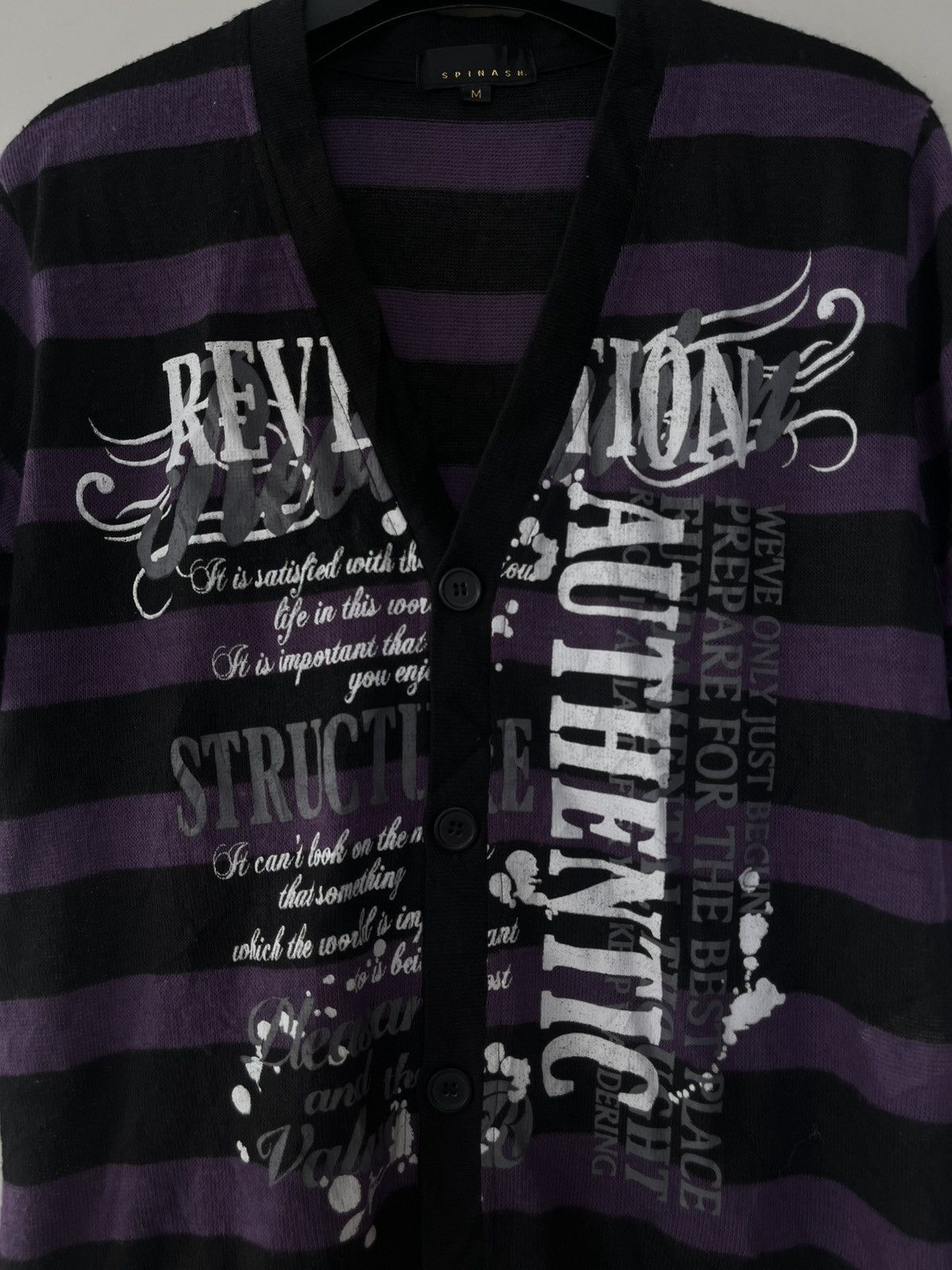 If Six Was Nine SPINASH JAPANESE POEM VKEI GOTHIC SEDITIONARIES PUNK STYLE Size US M / EU 48-50 / 2 - 3 Thumbnail