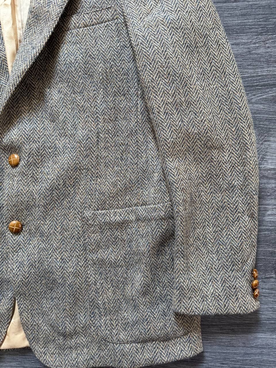 Harris Tweed Vintage Harris Tweed Wool Blazer Jacket Size 40R - 6 Thumbnail