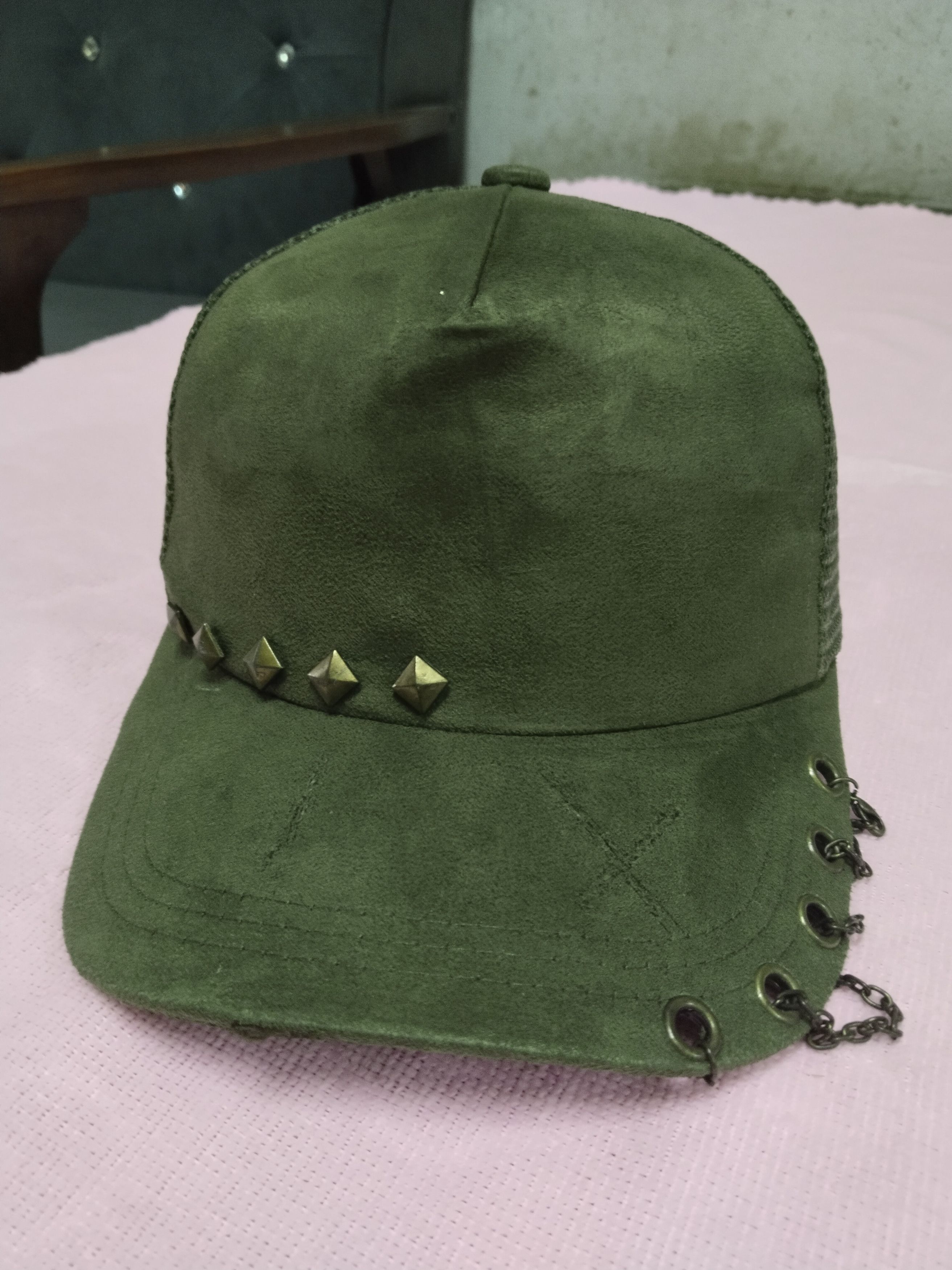 Japanese Brand MAJORENA PUNK TRUCKER CAP STYLE Size ONE SIZE - 2 Thumbnail