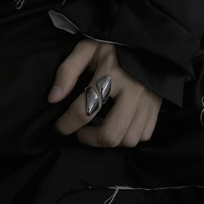 Jewelry Cold Steel Ring Size ONE SIZE - 2 Thumbnail
