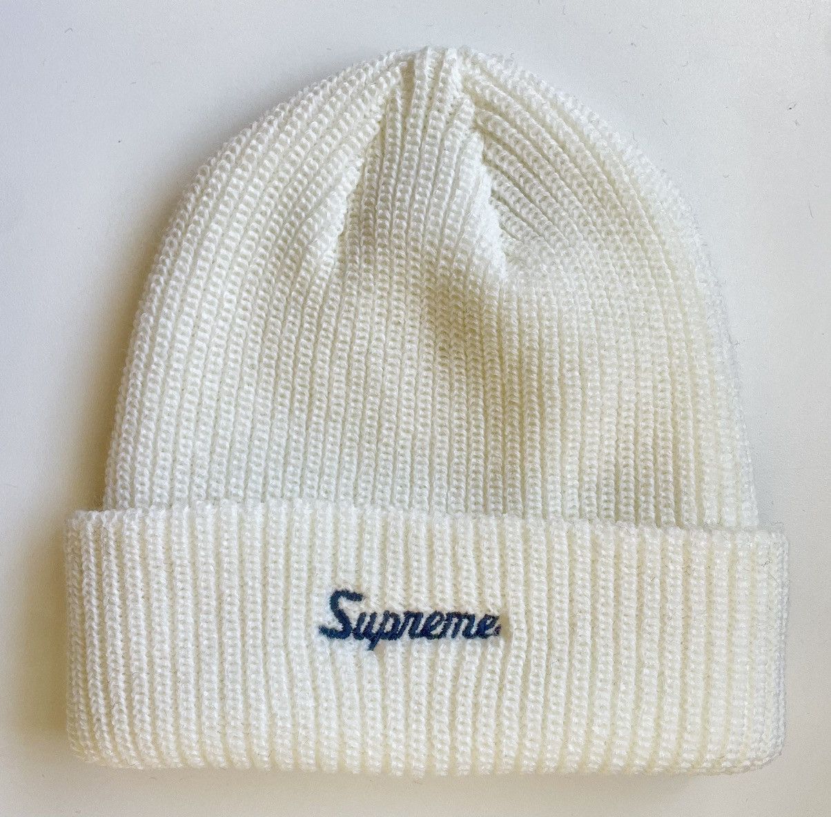 Supreme FW20 Loose Gauge Beanie WHITE Size ONE SIZE - 1 Thumbnail