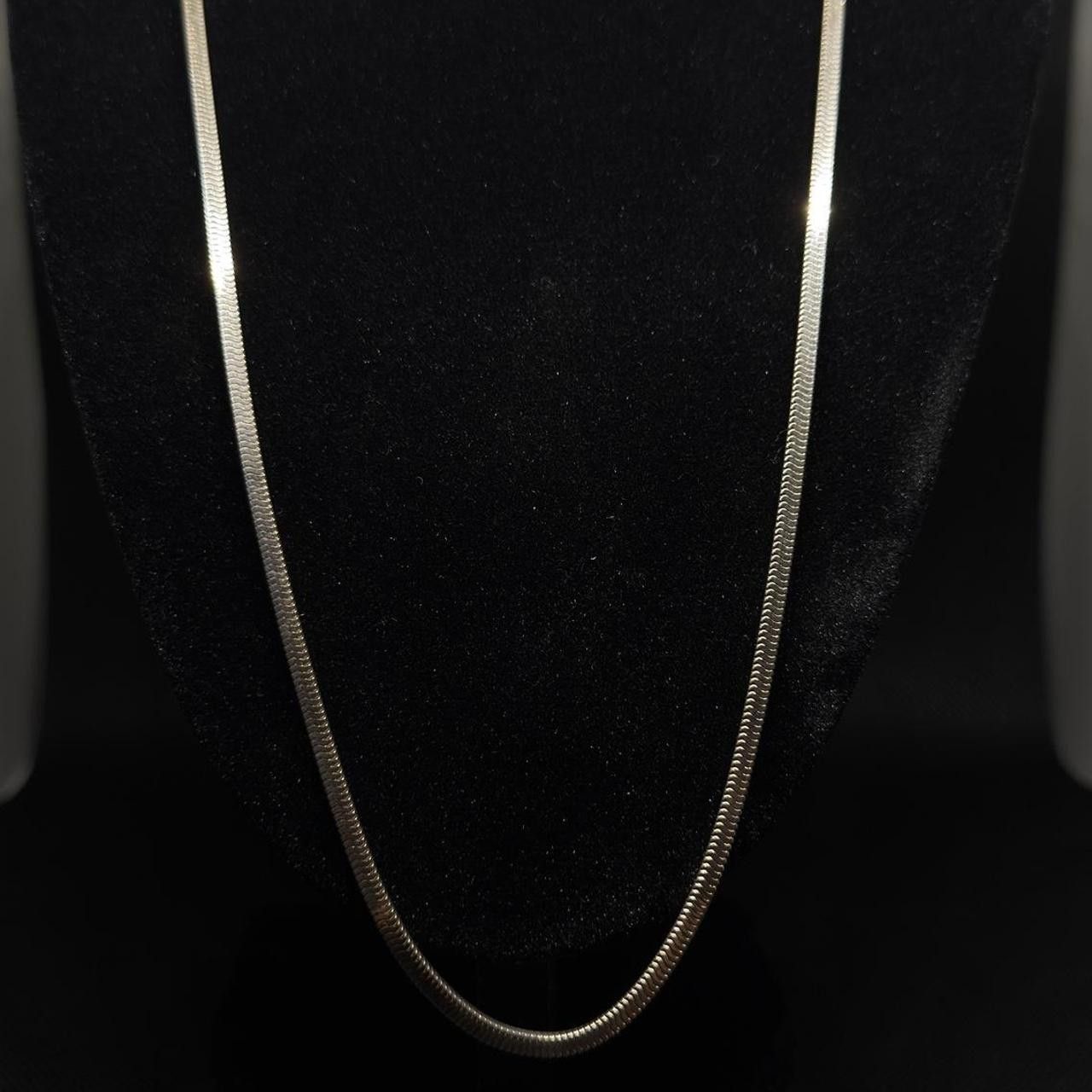 Other Vintage 925 Sterling Silver Snake Chain - 21g Size 32 - 3 Thumbnail