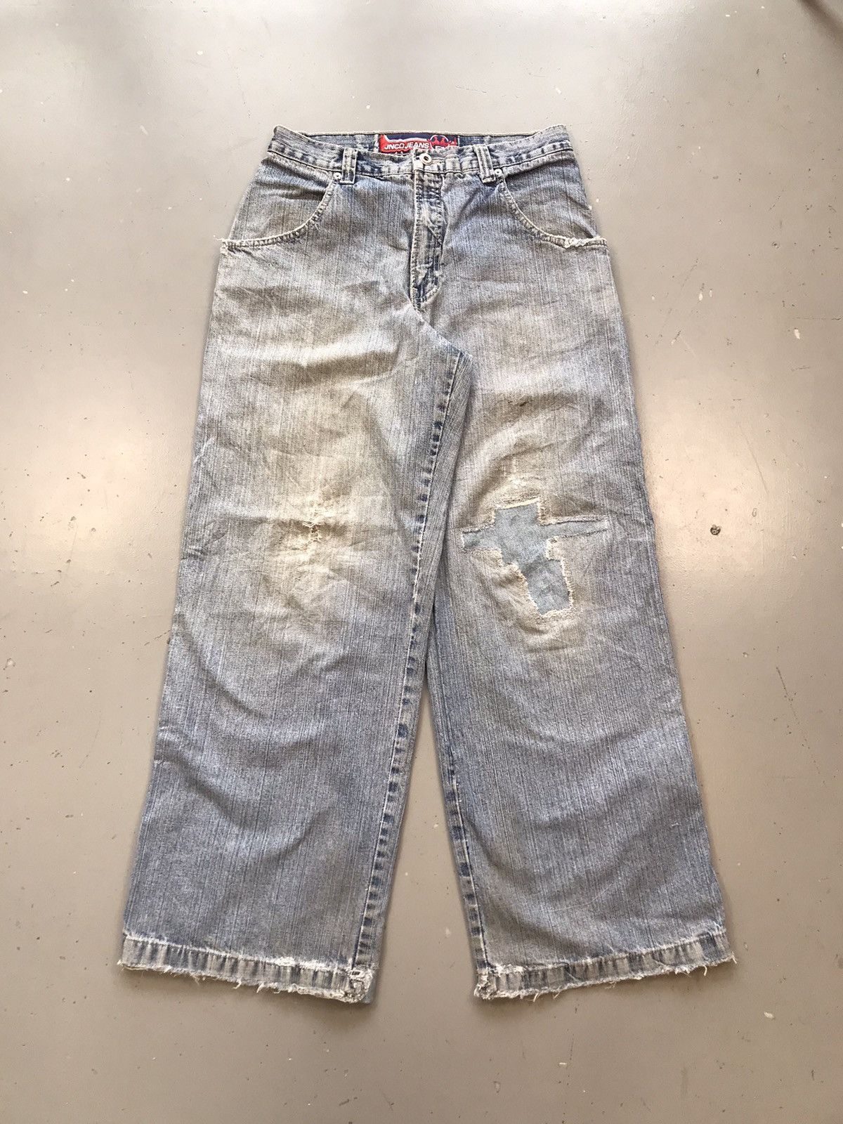JNCO × Vintage Vintage Jnco distressed loose fit denim Size US 32 / EU 48 - 2 Thumbnail