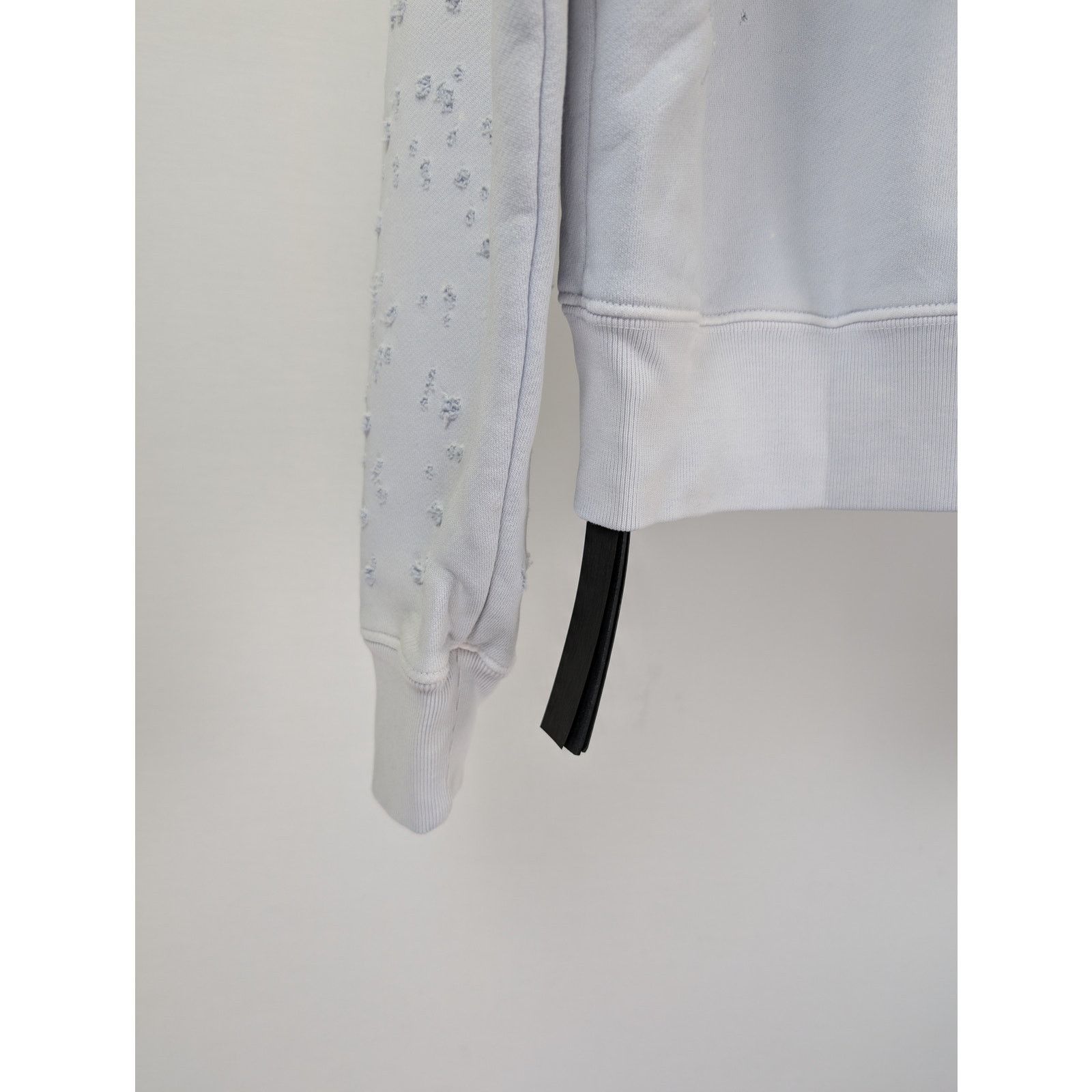 Amiri o1rshd1 Washed MA Shot Hoodie Zipper in Grey Dawn Size US XXL / EU 58 / 5 - 16 Thumbnail