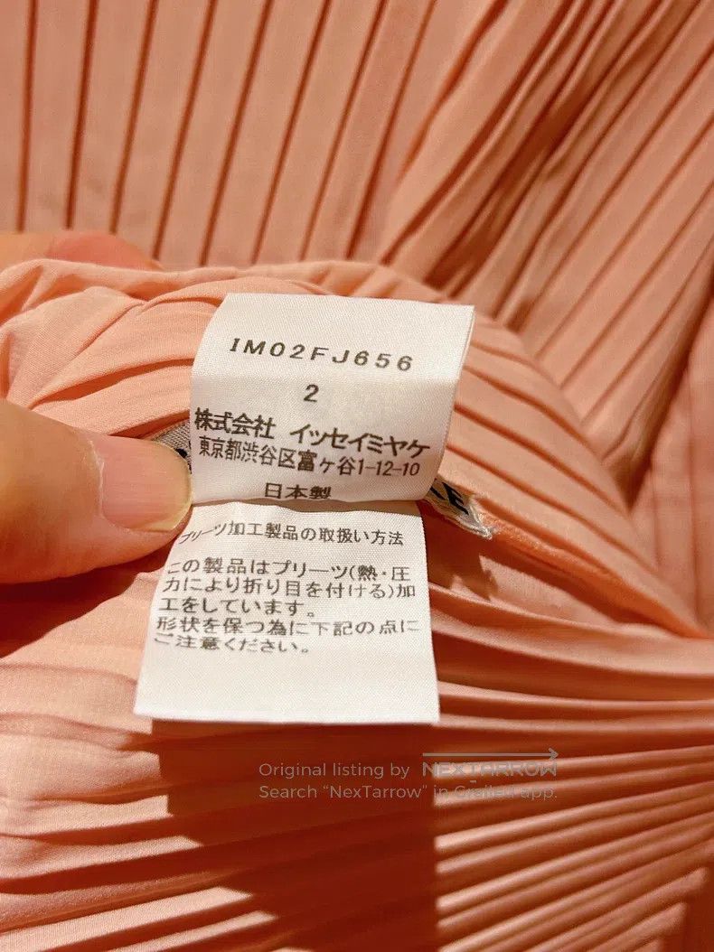 Issey Miyake Issey Miyake Pink Long Sleeve Top Size M / US 6-8 / IT 42-44 - 3 Thumbnail