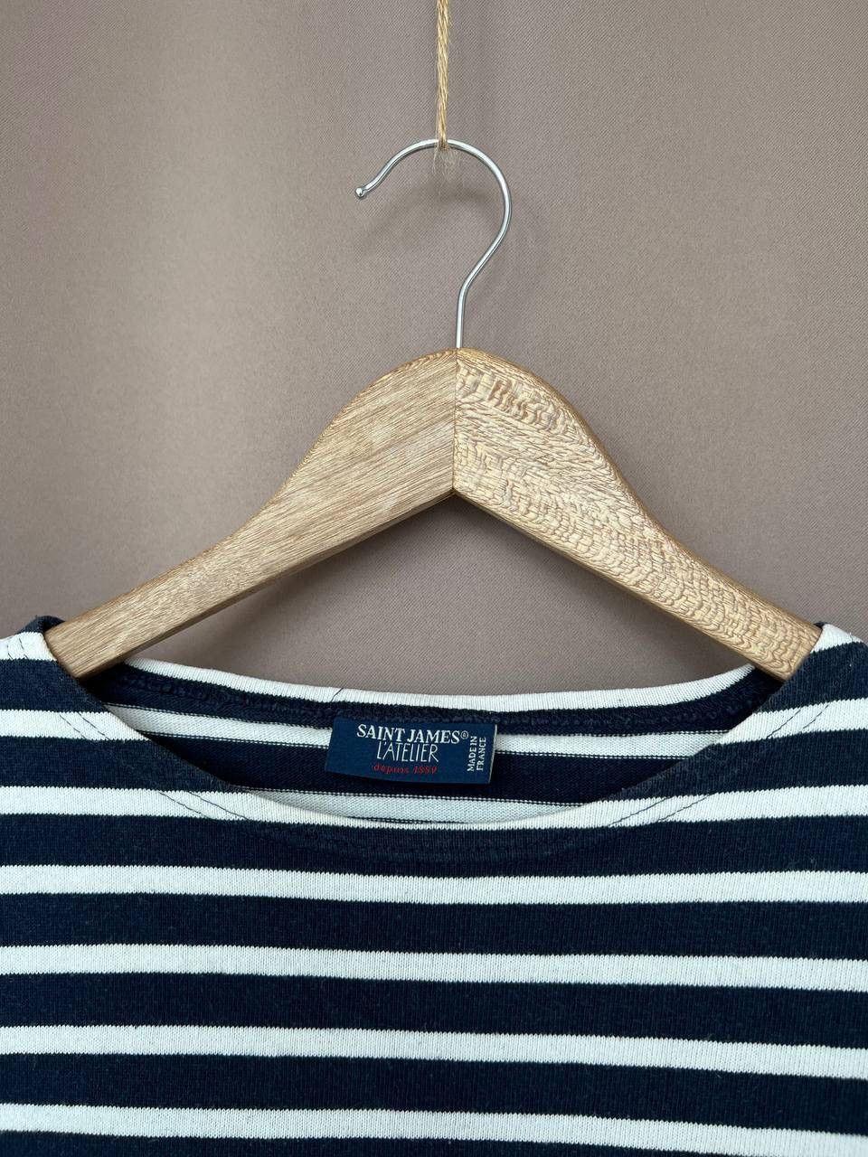 Saint James Saint James L`atelier Striped Long Sleeve Womens Size M Size M / US 6-8 / IT 42-44 - 9 Thumbnail