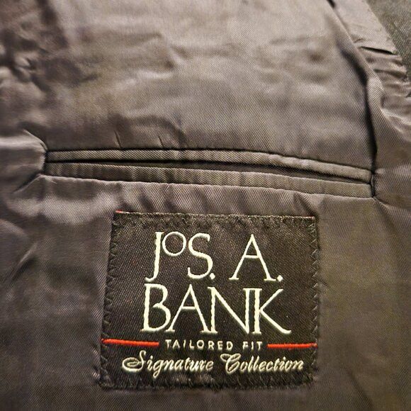 Jos. A. Bank Jos.a.bank men's 100%wool sport coat jacket blazer 46R Size 46R - 3 Thumbnail