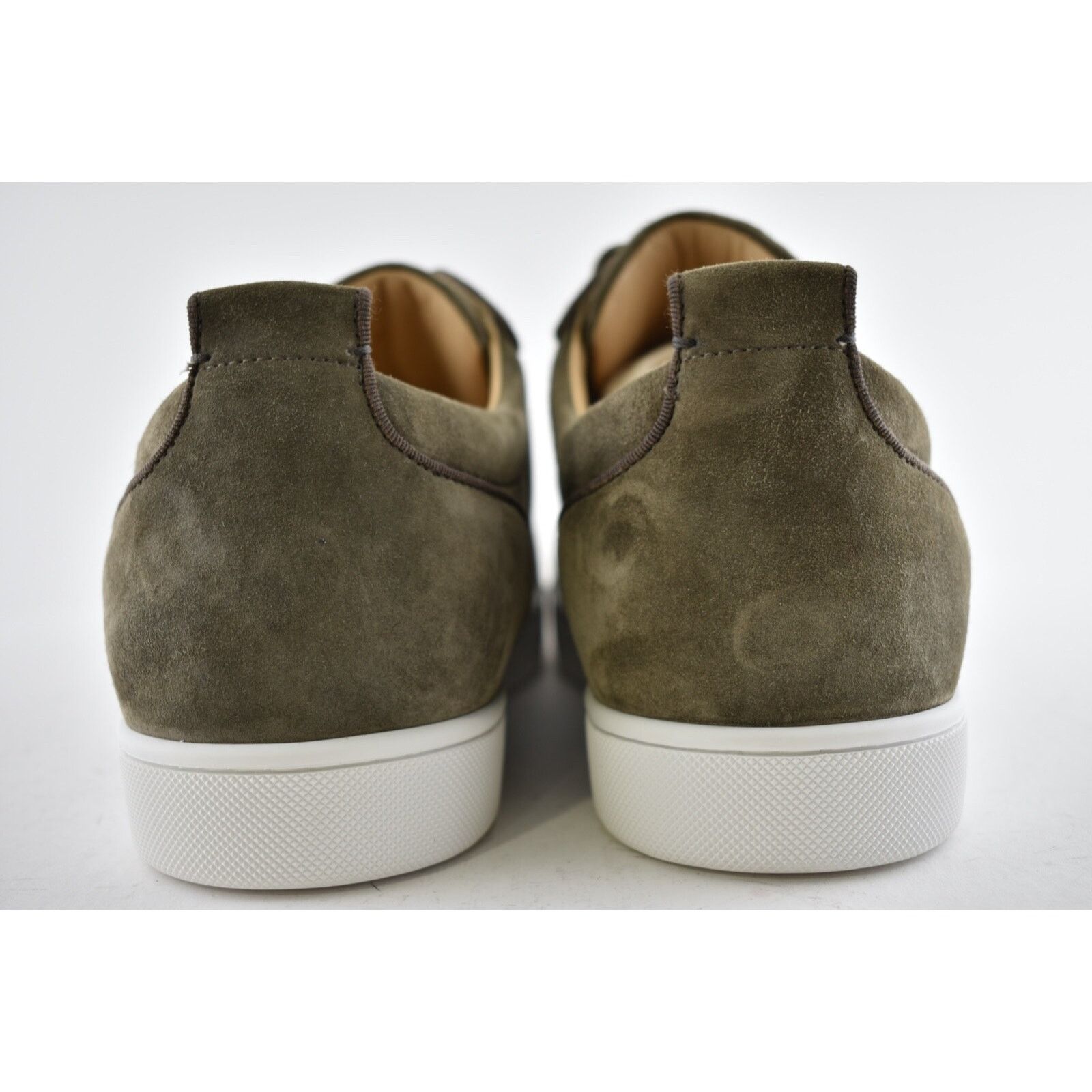 Christian Louboutin Christian Louboutin Mens Louis Junior Flat Silex Brown Size US 12 / EU 45 - 11 Thumbnail