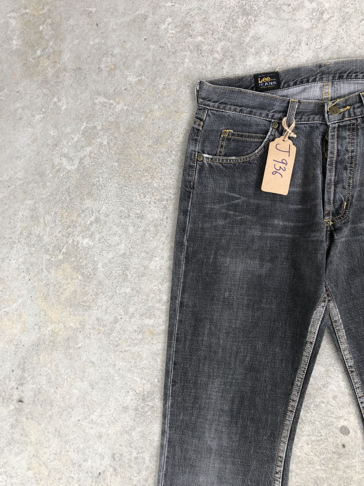 Lee Japanese Lee Flared Jeans Distressed Jeans Size US 32 / EU 48 - 4 Thumbnail