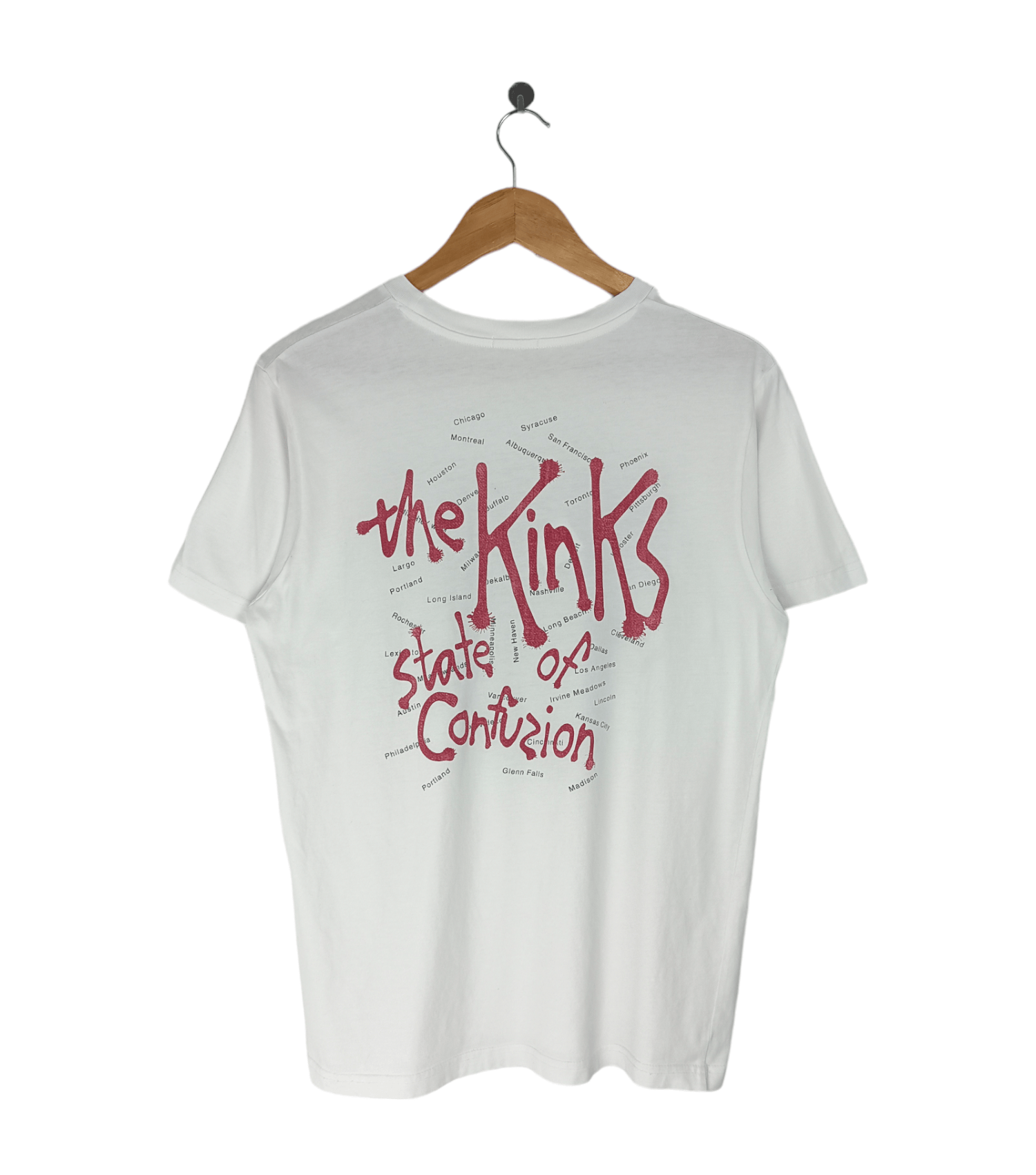 Vintage VINTAGE THE KINKS USA TOUR THE WHO LED BEATLES DOORS Size US M / EU 48-50 / 2 - 2 Thumbnail