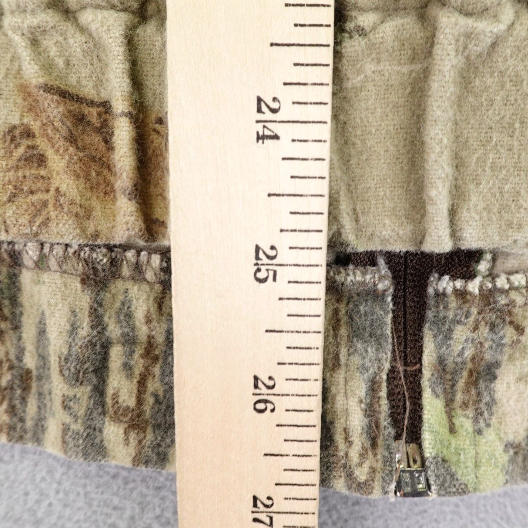 Realtree VINTAGE Liberty Jacket Mens 2XL Camouflage Cotton Flannel Zip Mid-Length Pockets Hunting Everyday Mens Size US XXL / EU 58 / 5 - 7 Thumbnail