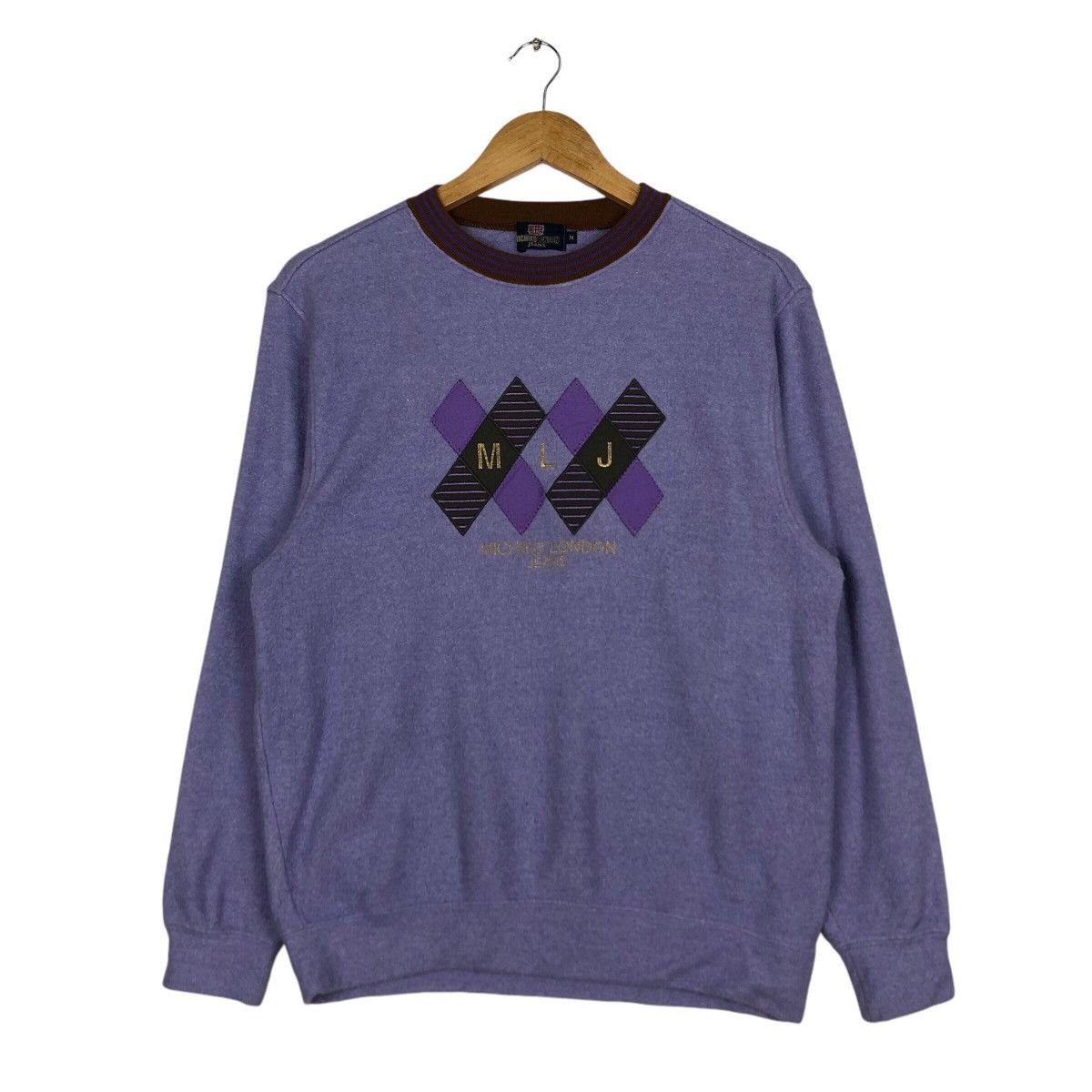 Michiko Koshino London × Vintage Vintage Michiko London Jean Sweatshirt Rare Pullover Small Size US S / EU 44-46 / 1 - 1 Thumbnail
