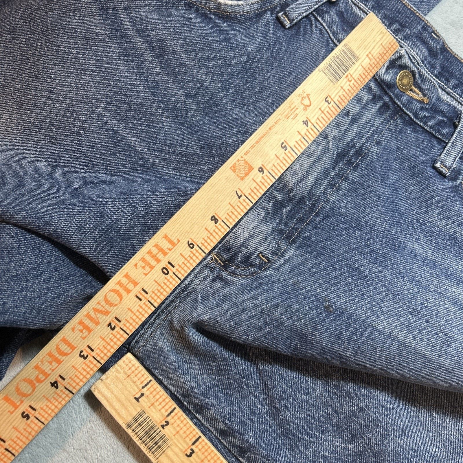 Wrangler Wrangler Loose Baggy Jeans Mens 36x32 Relaxed Wide Straight Size 34" / US 12 / IT 48 - 15 Thumbnail