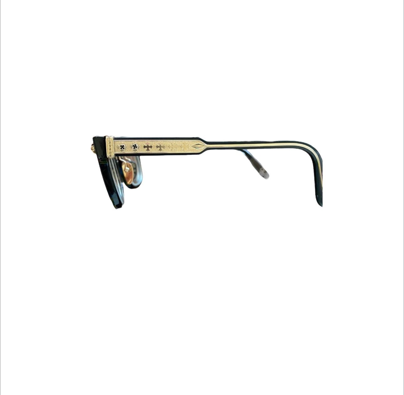 Chrome Hearts CHROME HEARTS DINGALONGLINGLONG 18k Gold eyeglasses Size ONE SIZE - 3 Thumbnail