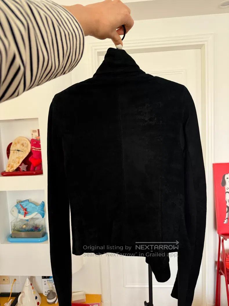 Rick Owens Rick Owens Suede lapel jacket Size US XXS / EU 40 - 7 Thumbnail