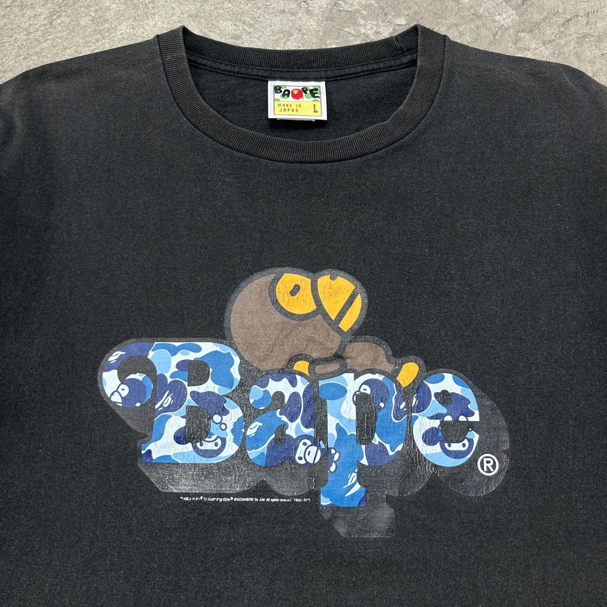 Bape × Vintage BAPE Blue Clamo Size US L / EU 52-54 / 3 - 4 Thumbnail