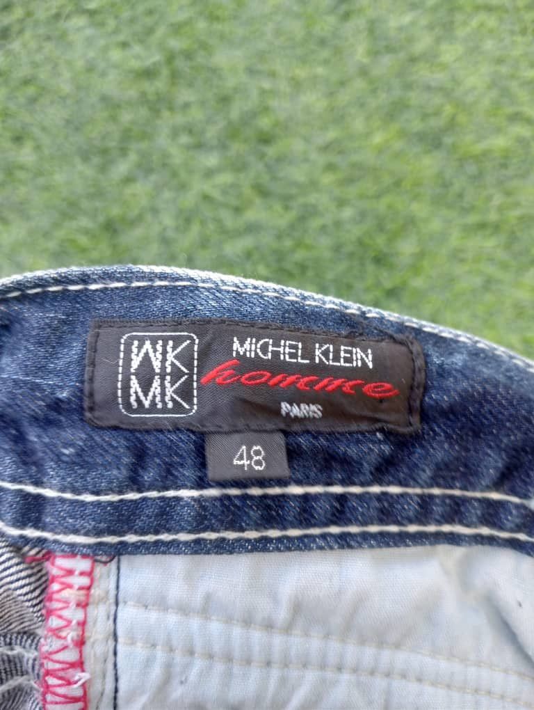 If Six Was Nine × Michel Klein DISTRESSED MICHEL KLEIN HOMME PARIS JEANS Size US 33 - 12 Thumbnail