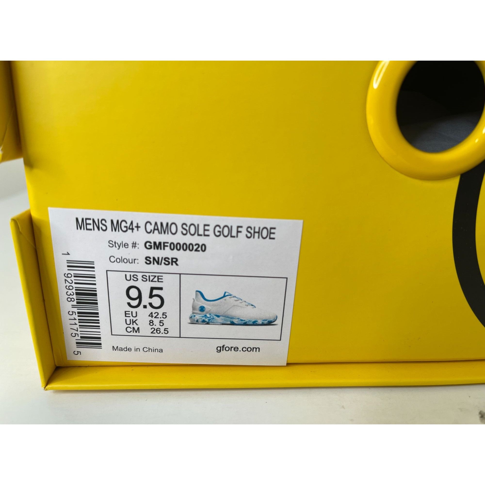 G/FORE G/FORE MG4+ MONO CAMO SPIKELESS GOLF SHOE MENS 9.5US Size US 9.5 / EU 42-43 - 7 Thumbnail