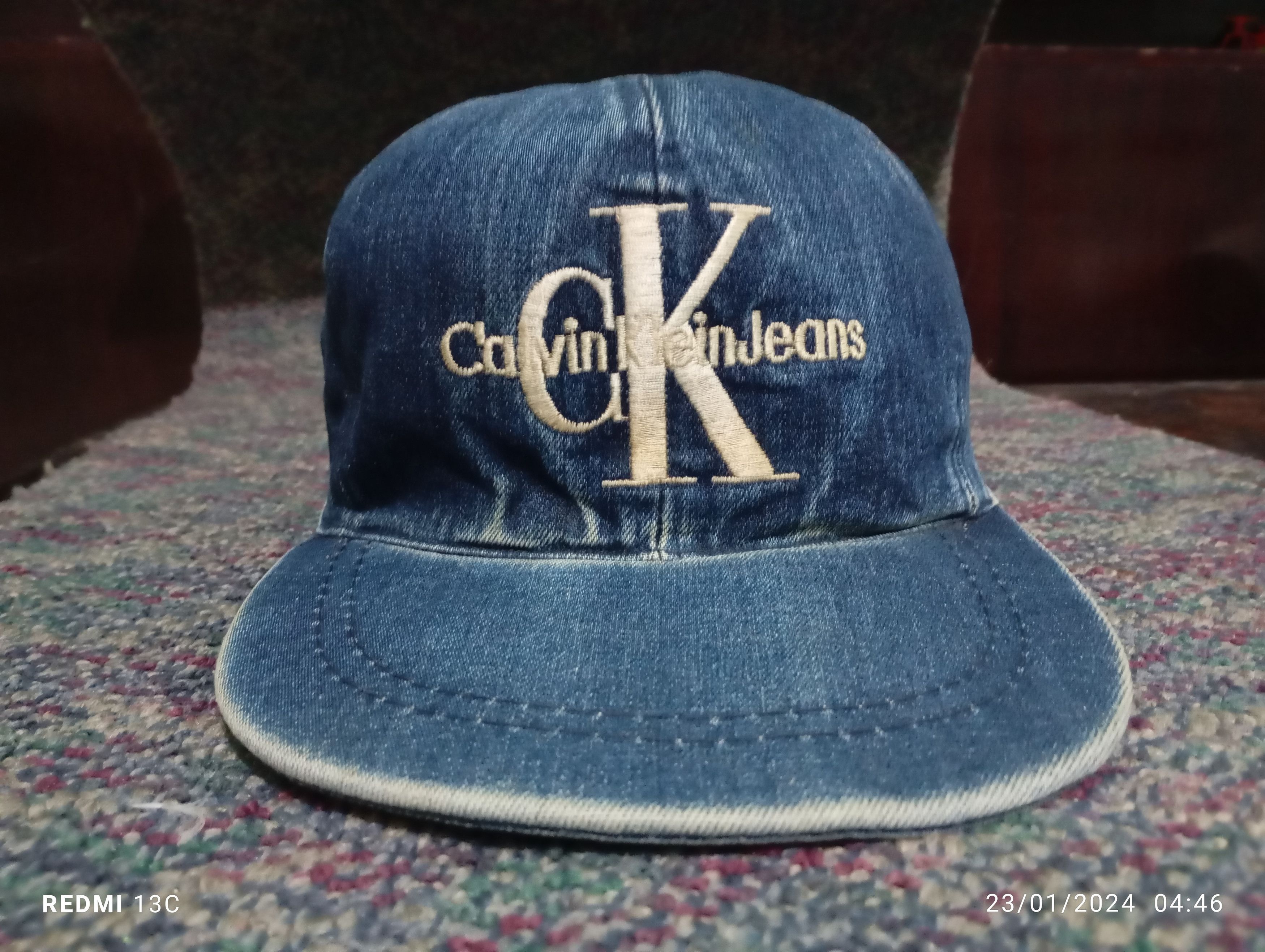 Vintage Calvin Klein Embroidered Hat Cap