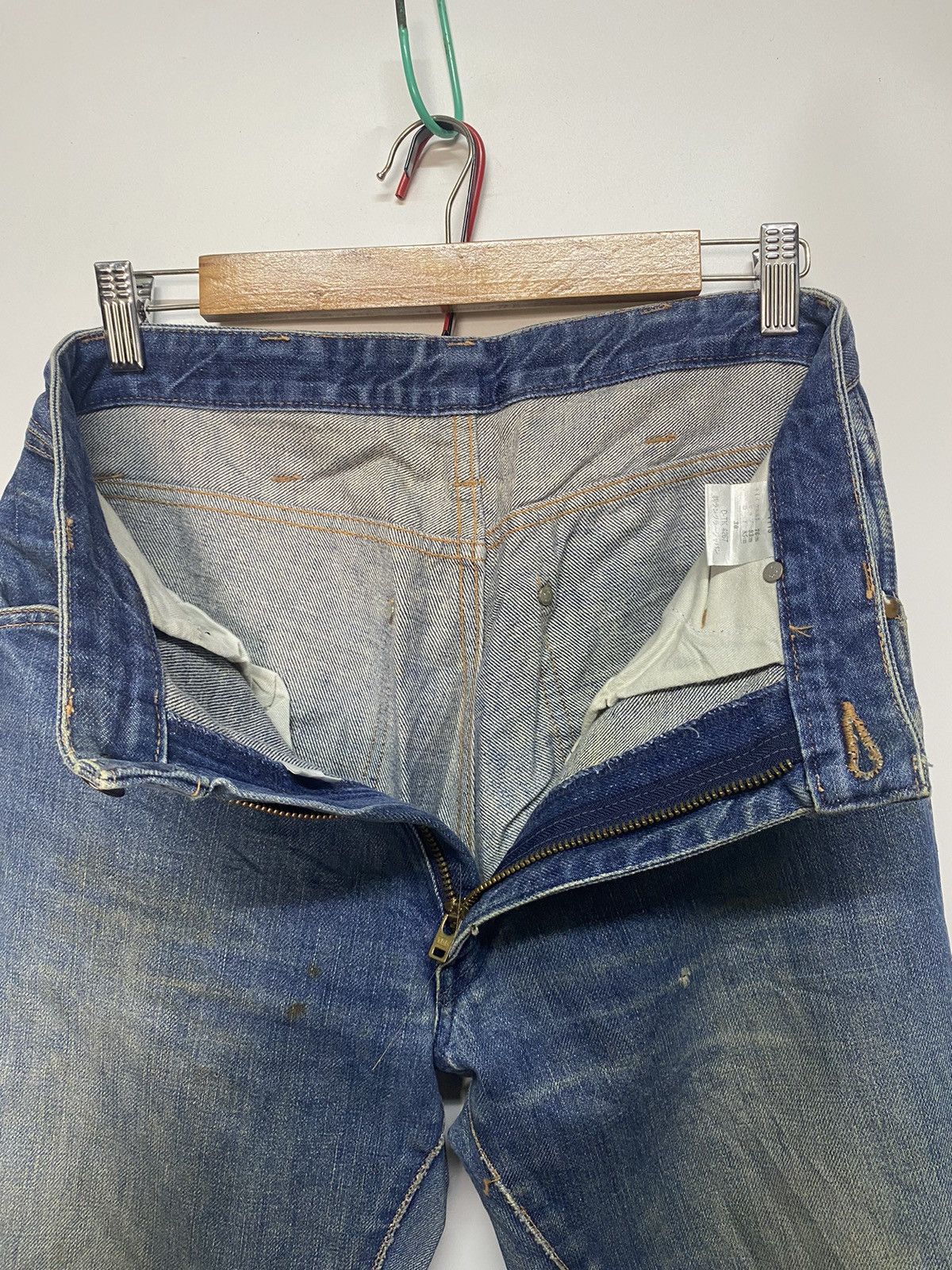 Japanese Brand × Vintage VINTAGE MAVERICK BLUE BELL FLARED BOOTCUT DENIM JEANS Size US 30 / EU 46 - 15 Thumbnail