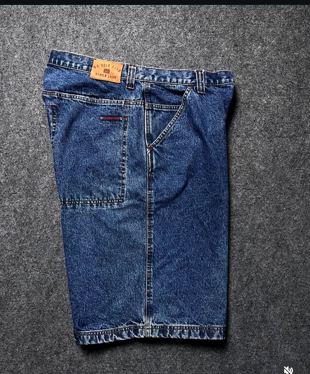 U.S. Polo Assn. × Vintage 90’S JORTS PANTS US POLO ASSN CARPENTER Y2K Size US 40 / EU 56 - 4 Thumbnail